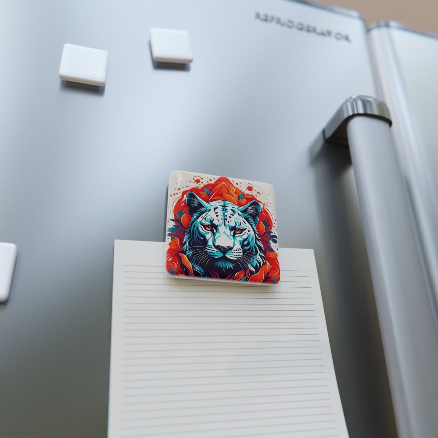 Tiger Art Fridge Magnet - Colorwink