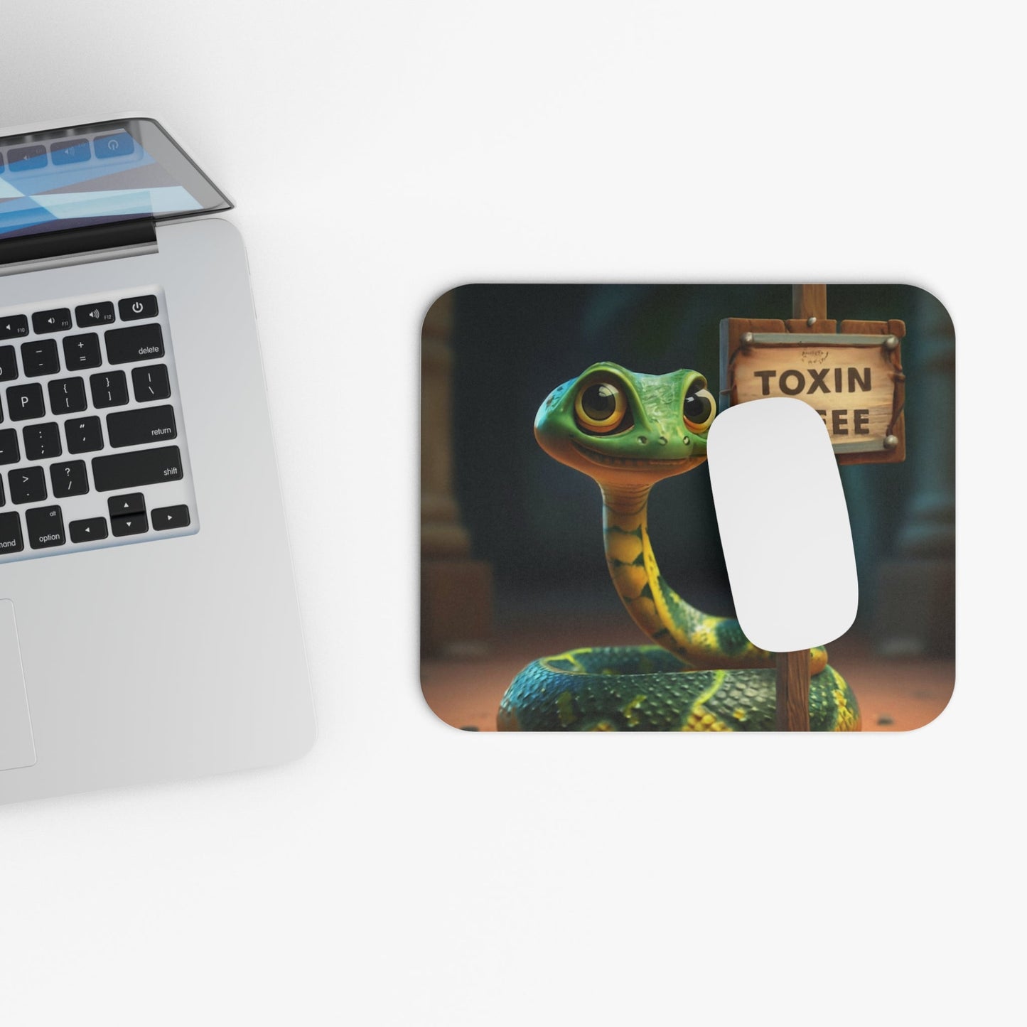 Toxin Free Snake Mouse Pad - Colorwink