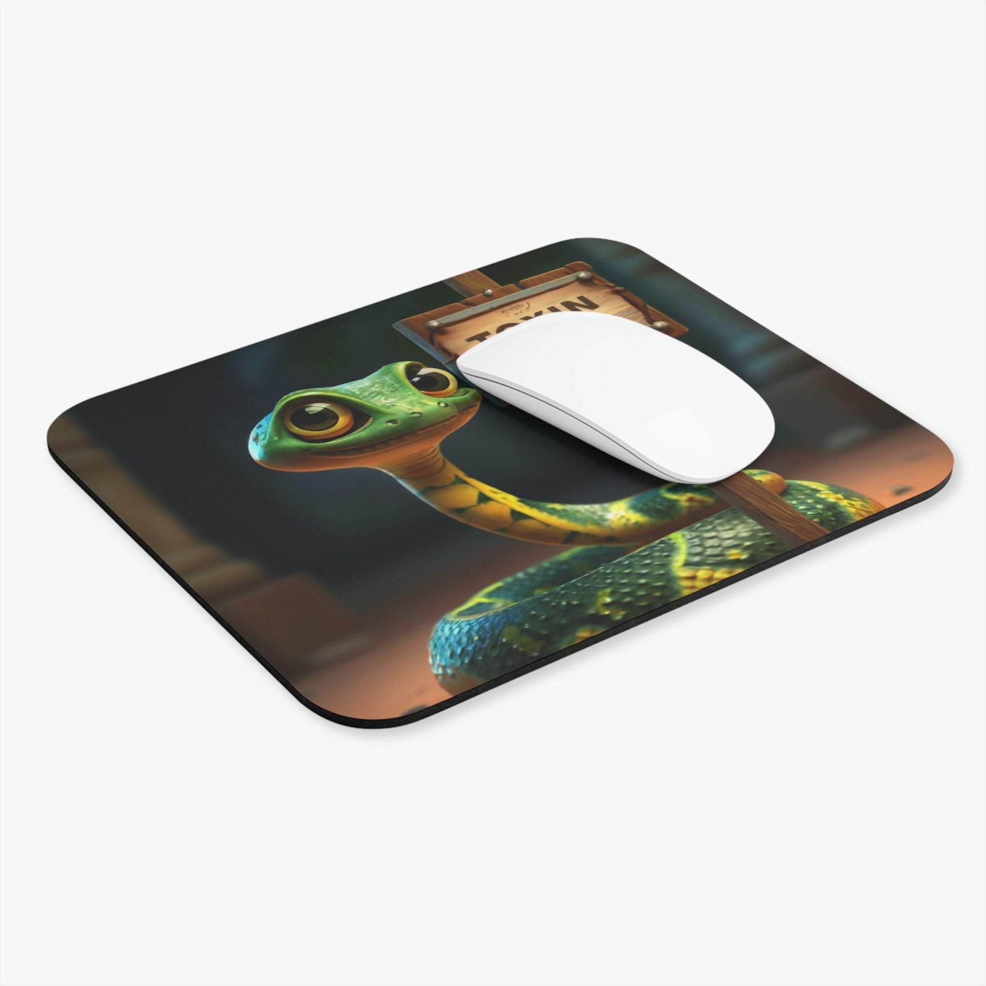 Toxin Free Snake Mouse Pad - Colorwink