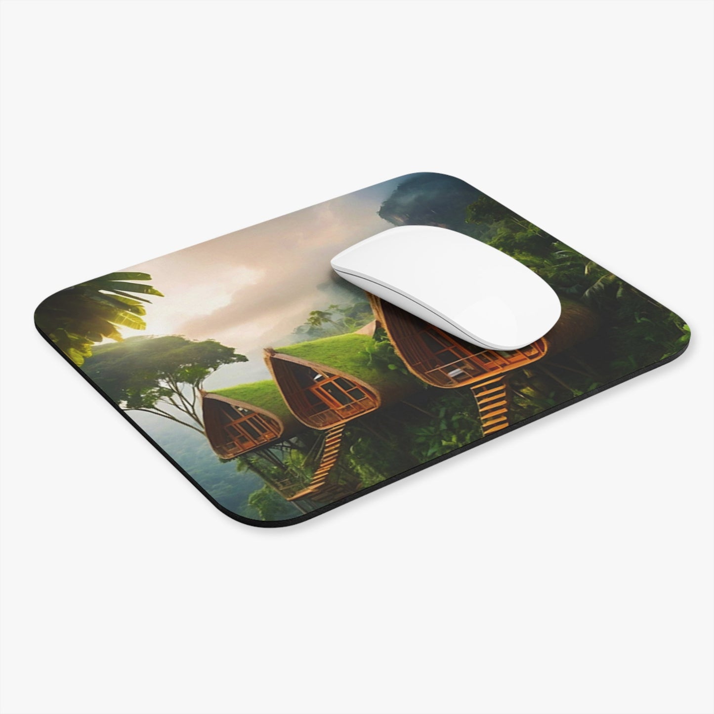 Tree House Mouse Pad - Colorwink