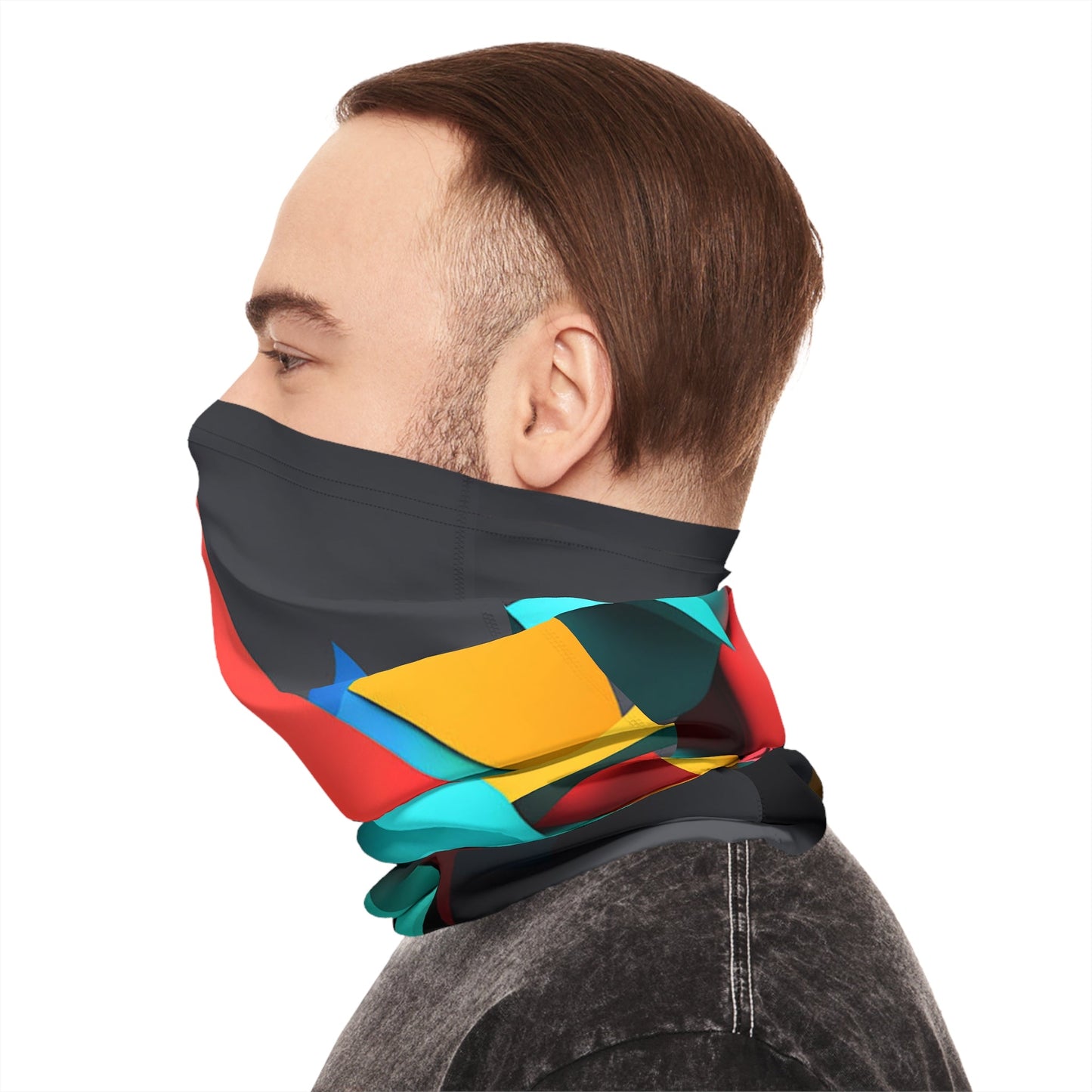 Triangle Spheres Neck Gaiter - Colorwink