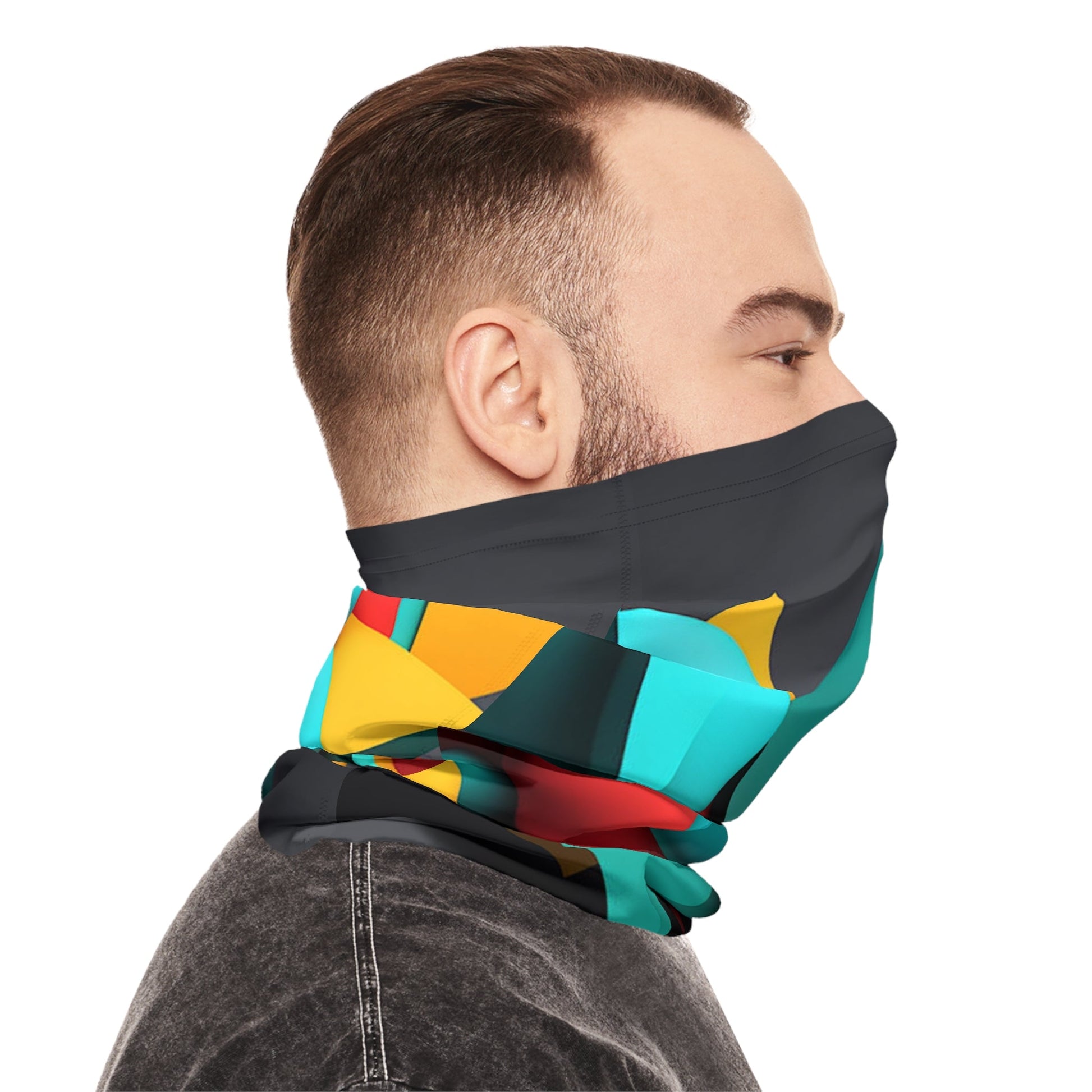 Triangle Spheres Neck Gaiter - Colorwink