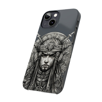 Tribal Warrior Slim Phone Case - Colorwink