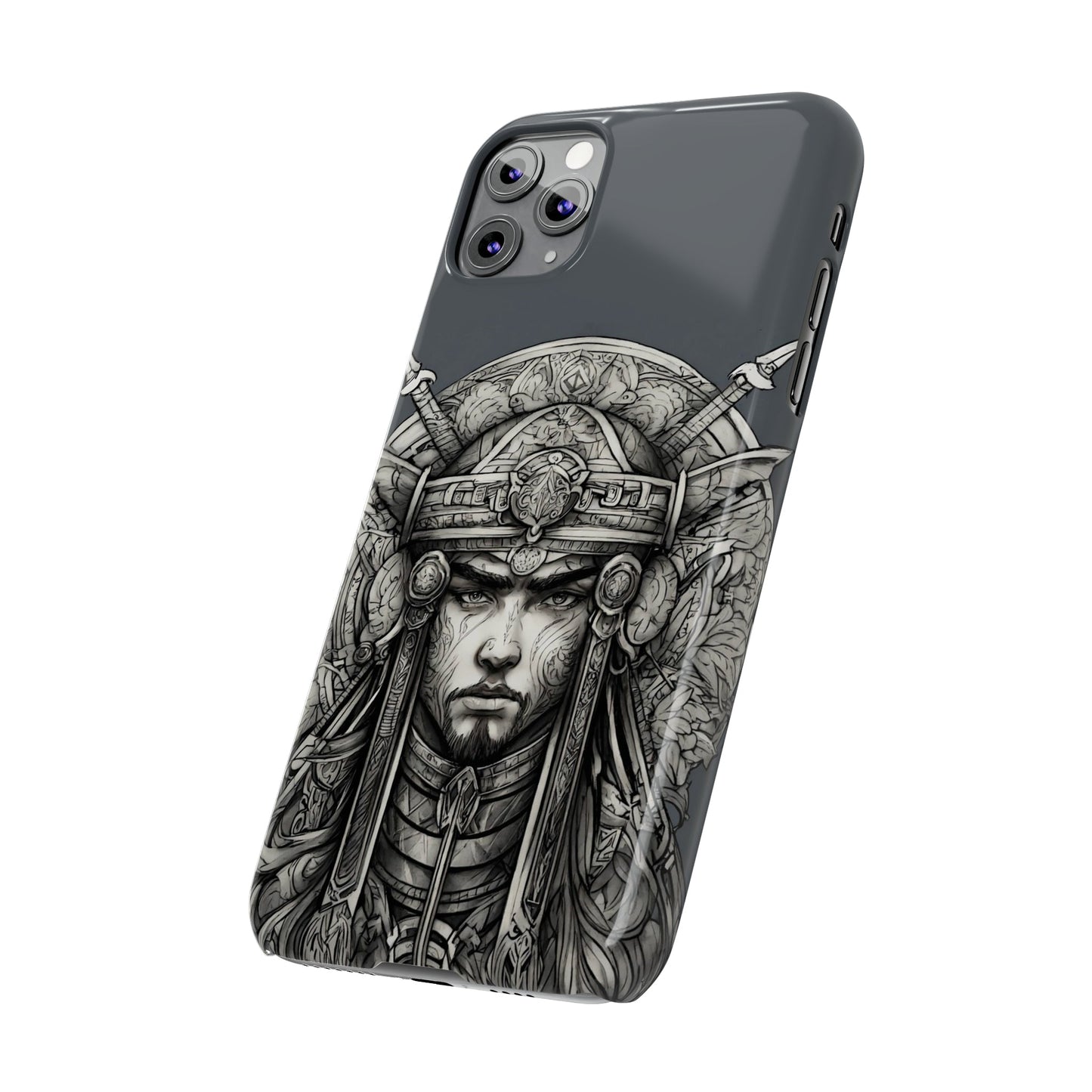 Tribal Warrior Slim Phone Case - Colorwink