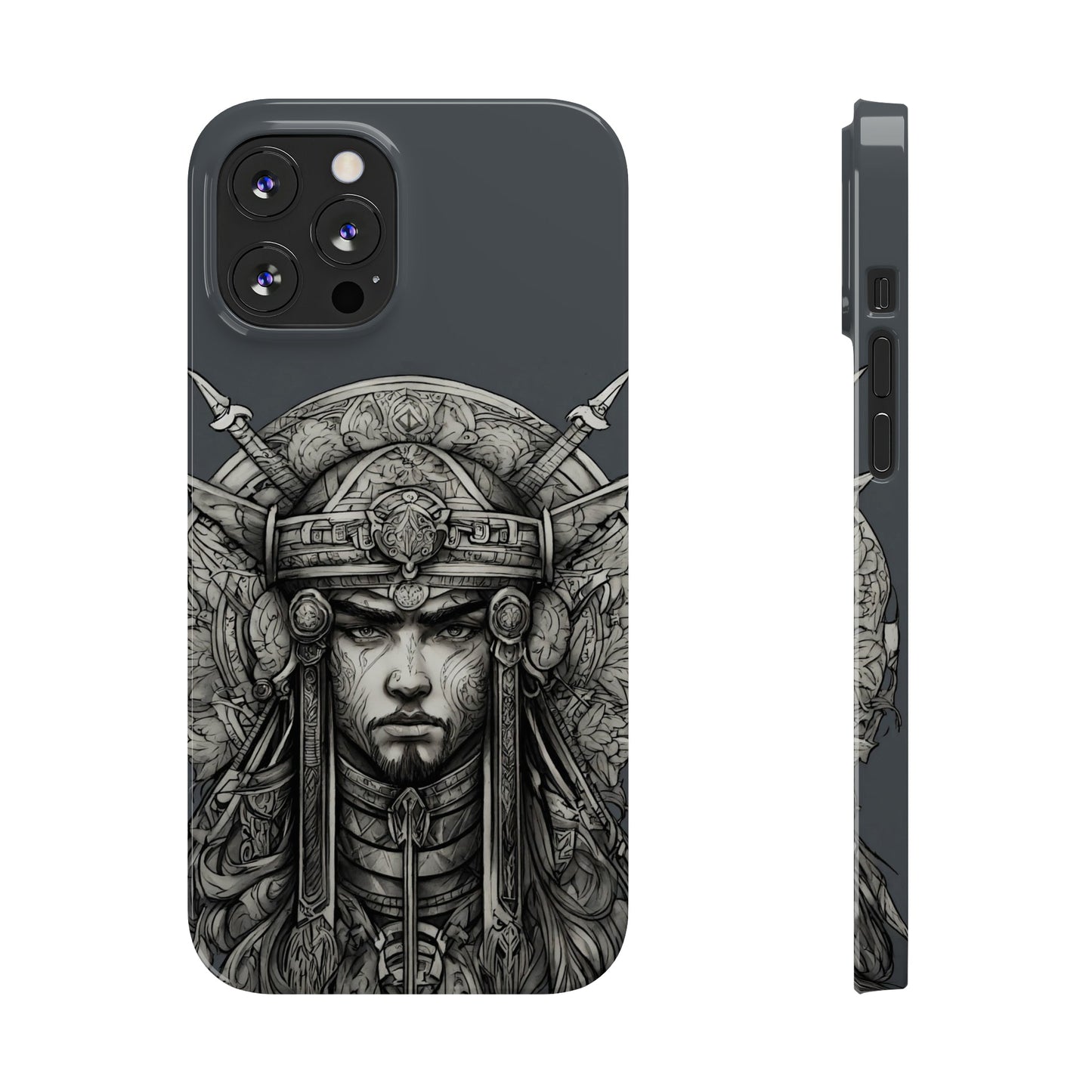 Tribal Warrior Slim Phone Case - Colorwink