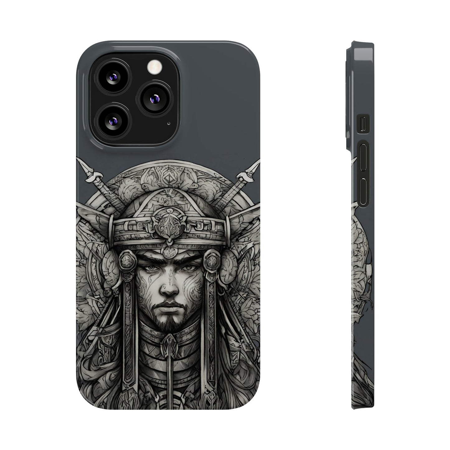 Tribal Warrior Slim Phone Case - Colorwink