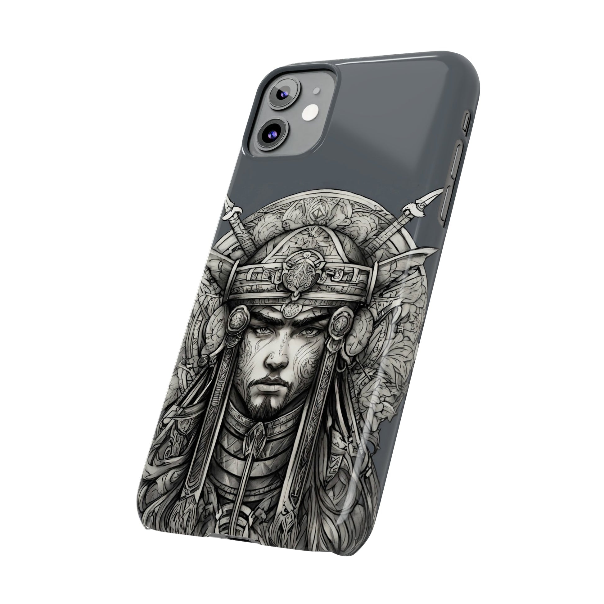 Tribal Warrior Slim Phone Case - Colorwink