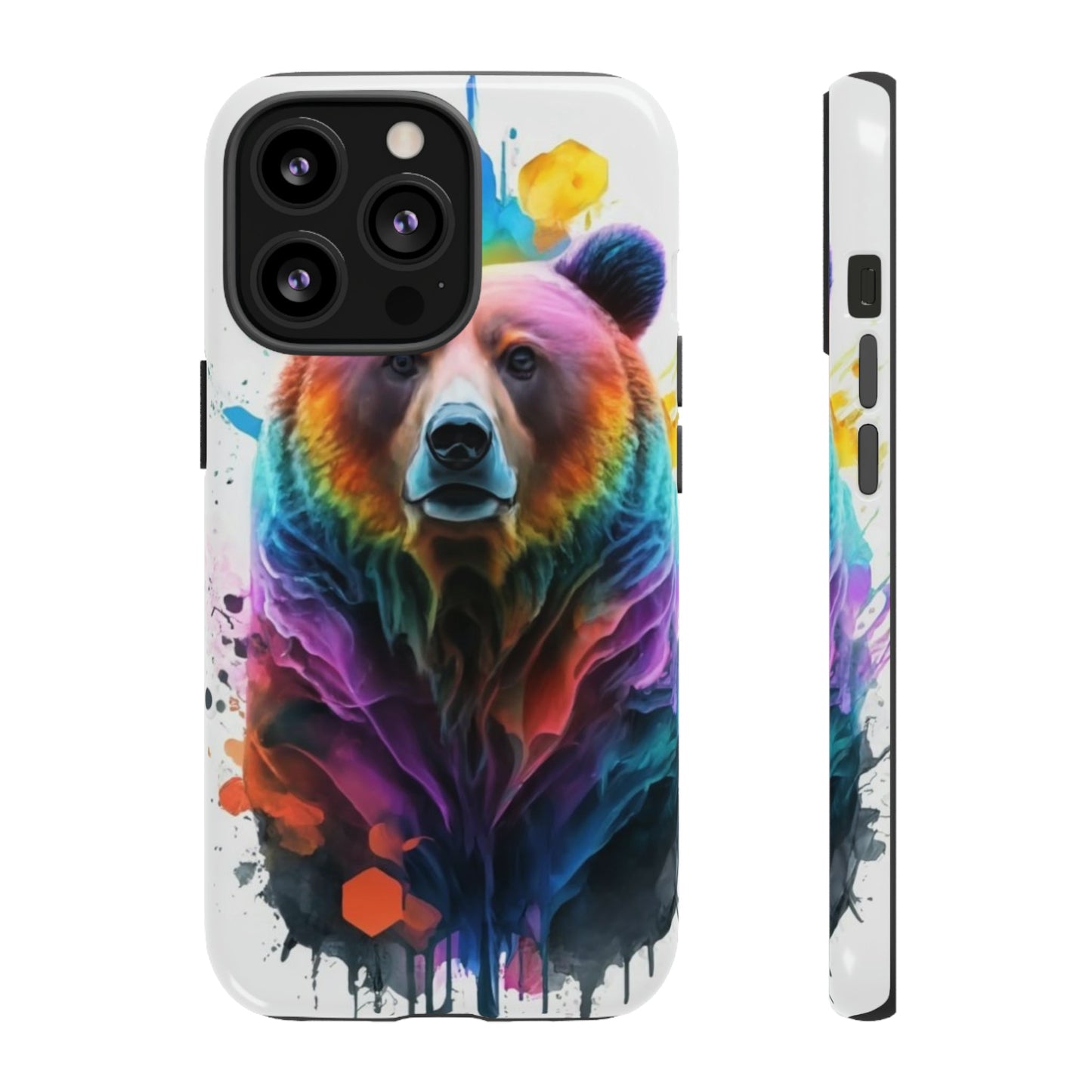 Trippy Bear Tough Case - Colorwink