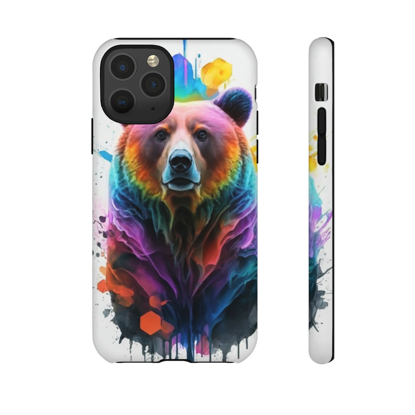 Trippy Bear Tough Case - Colorwink