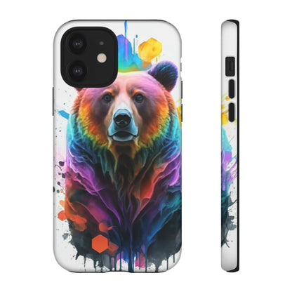 Trippy Bear Tough Case - Colorwink