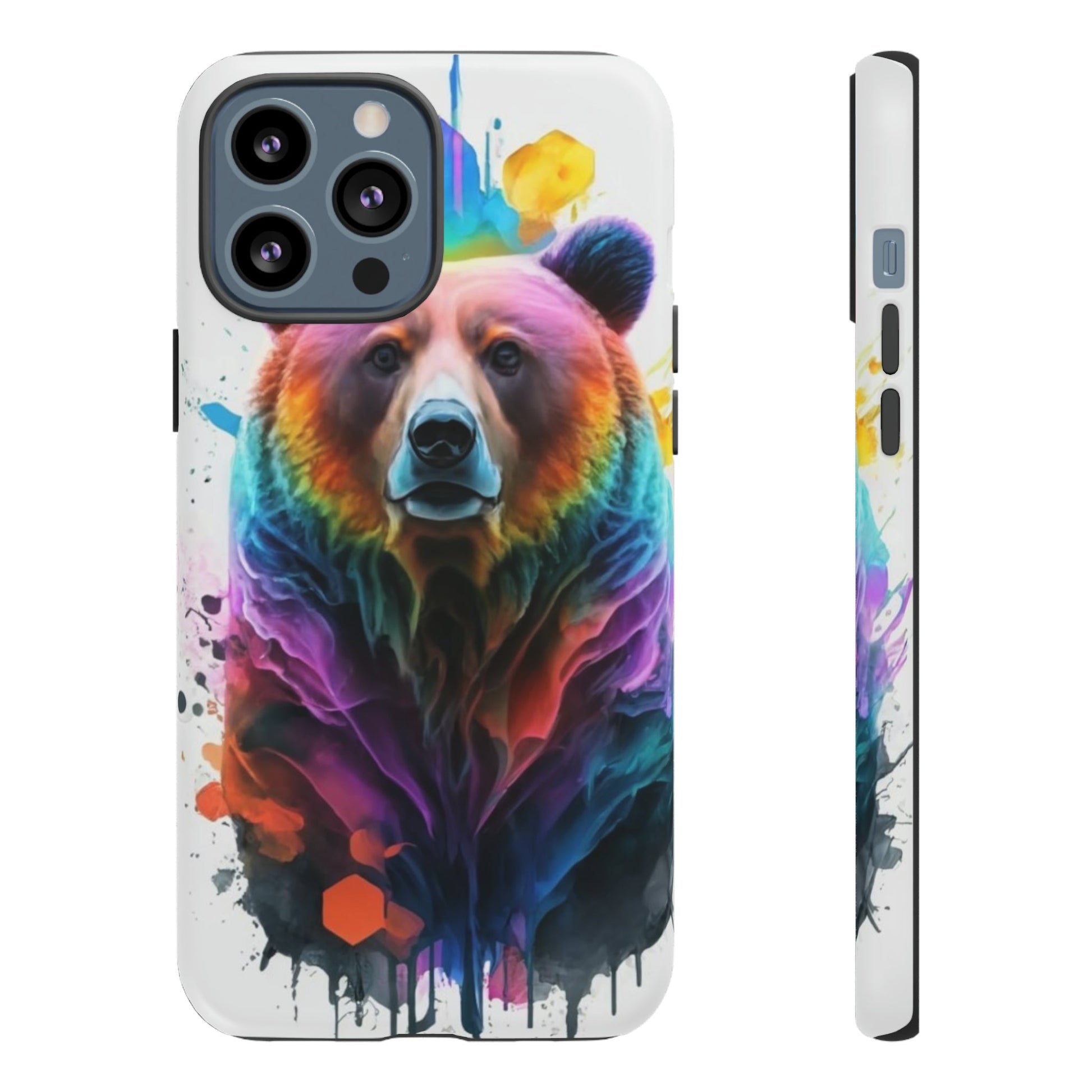 Trippy Bear Tough Case - Colorwink