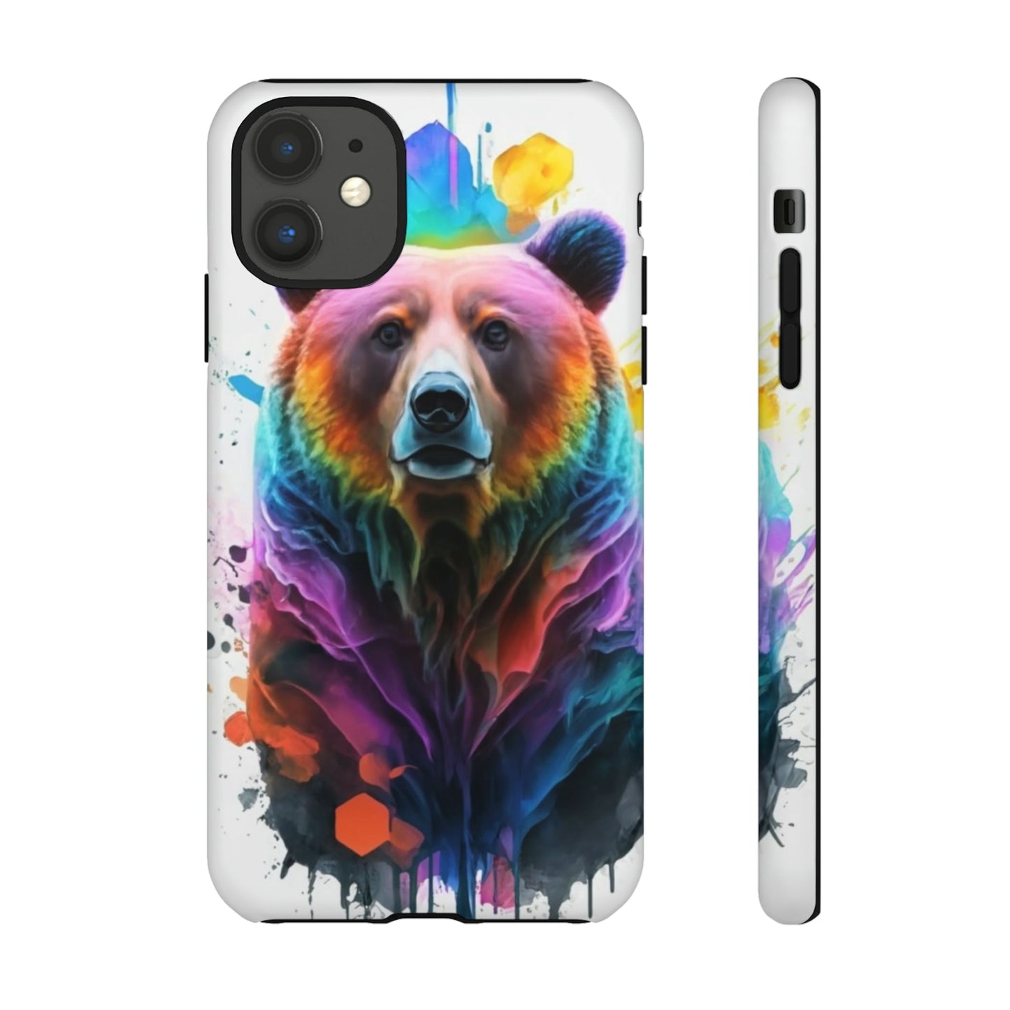 Trippy Bear Tough Case - Colorwink