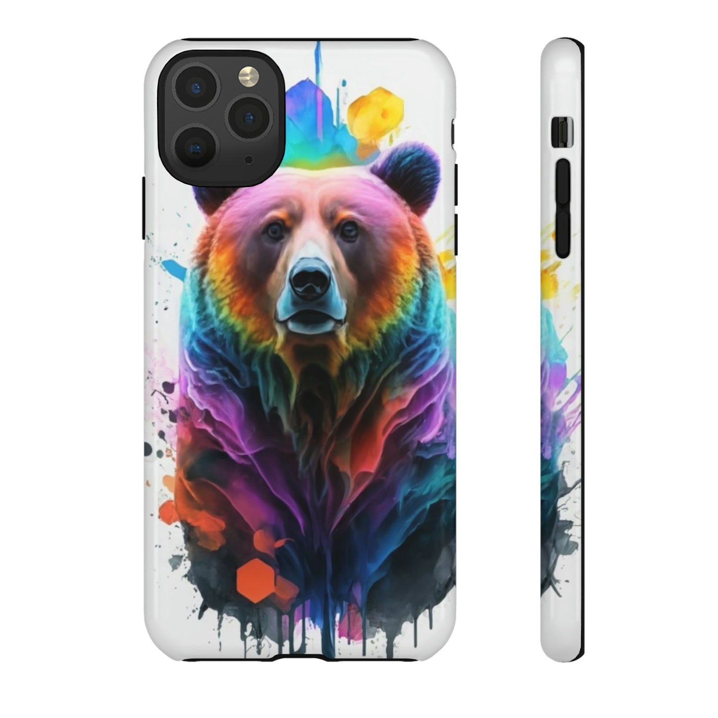 Trippy Bear Tough Case - Colorwink