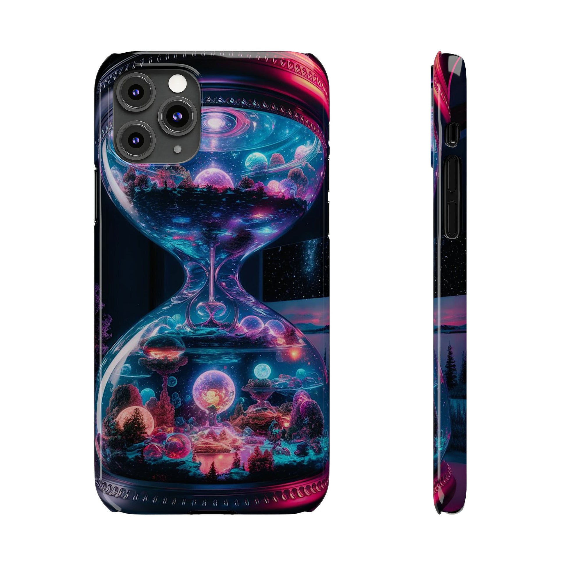 Universe in Hourglass Slim Phone Case - Colorwink