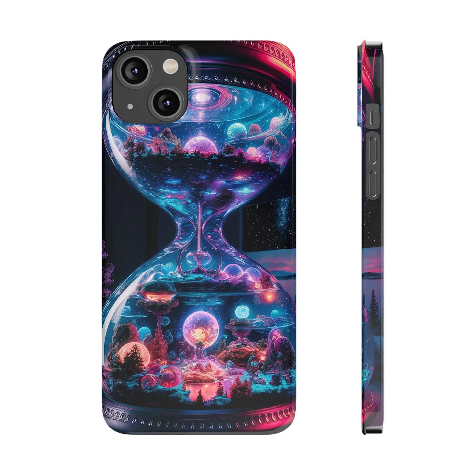 Universe in Hourglass Slim Phone Case - Colorwink