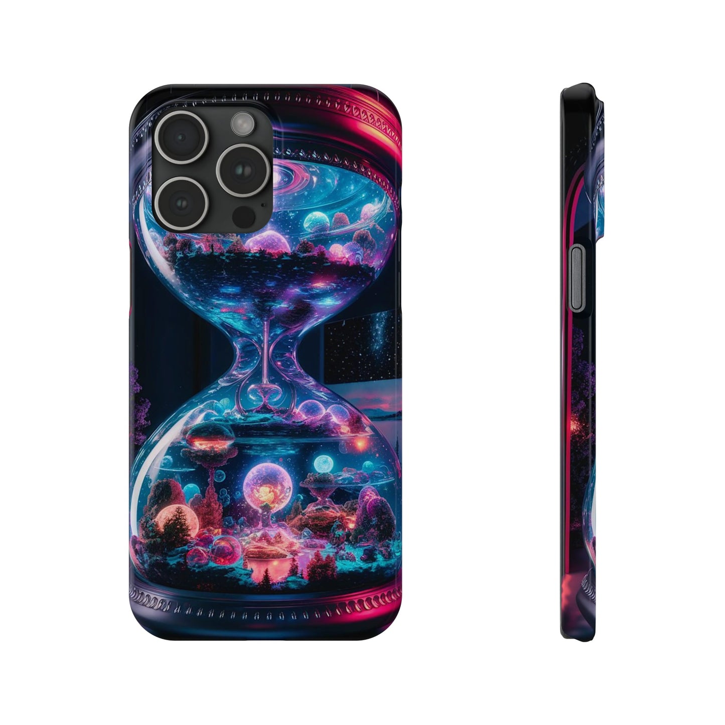 Universe in Hourglass Slim Phone Case - Colorwink