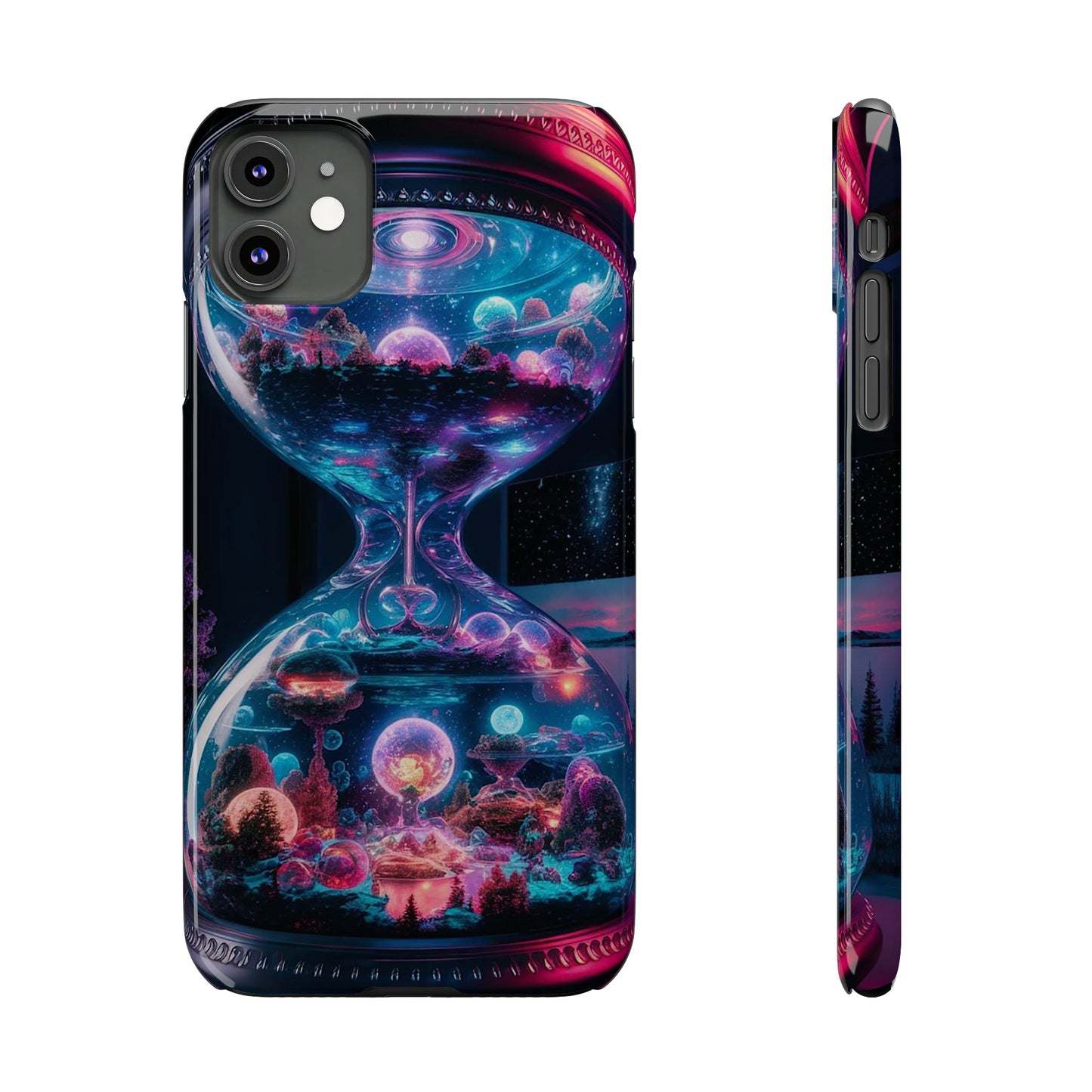 Universe in Hourglass Slim Phone Case - Colorwink