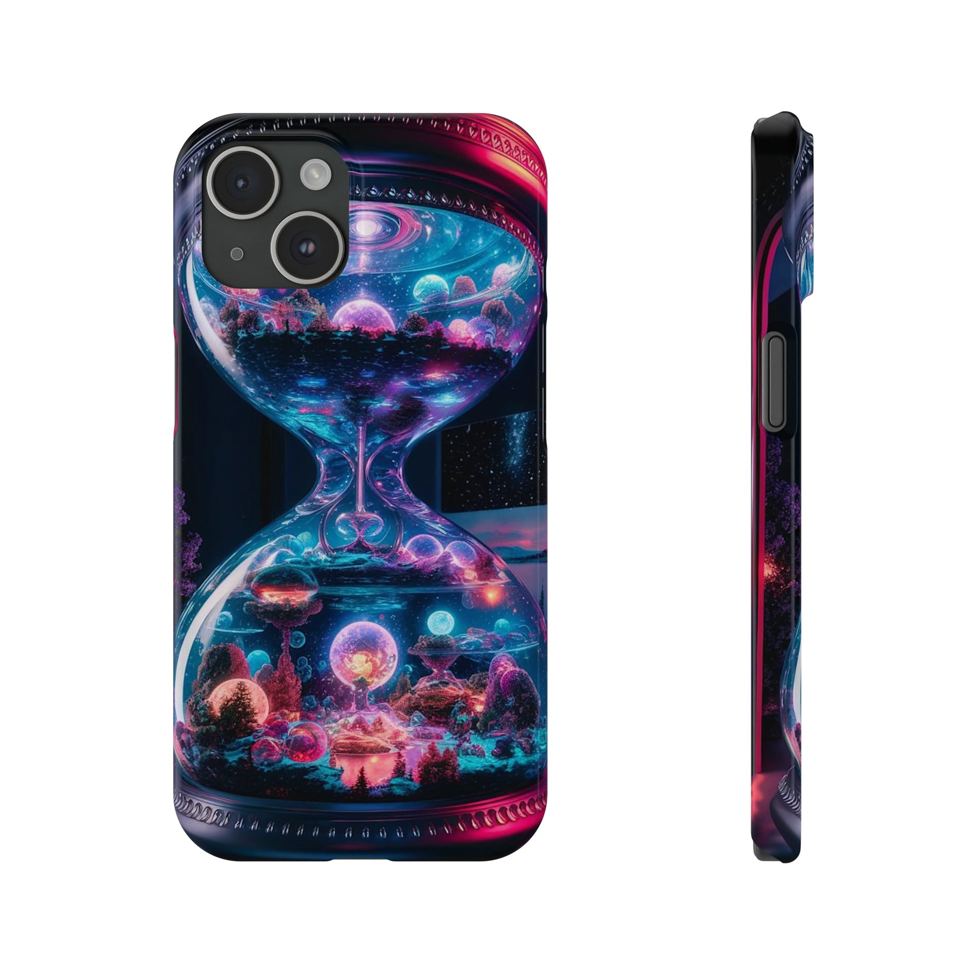 Universe in Hourglass Slim Phone Case - Colorwink