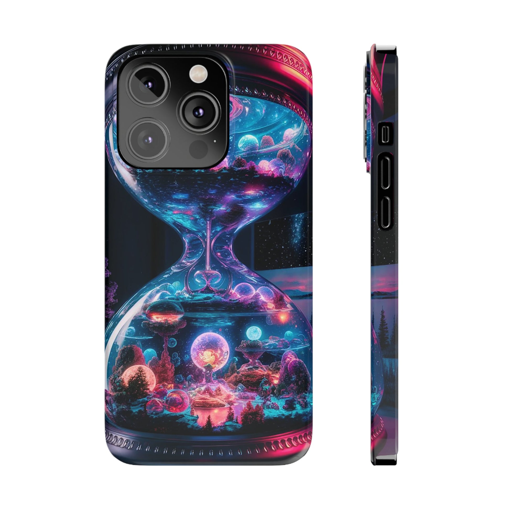 Universe in Hourglass Slim Phone Case - Colorwink