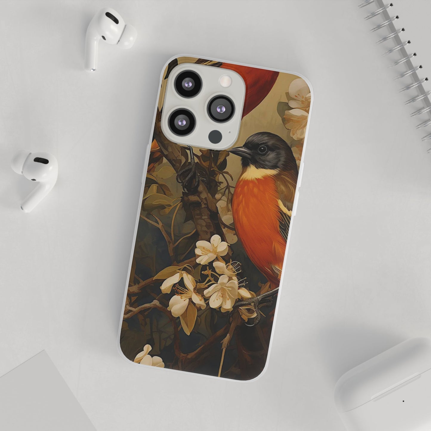 Vibrant Bird Flexi Case - Colorwink