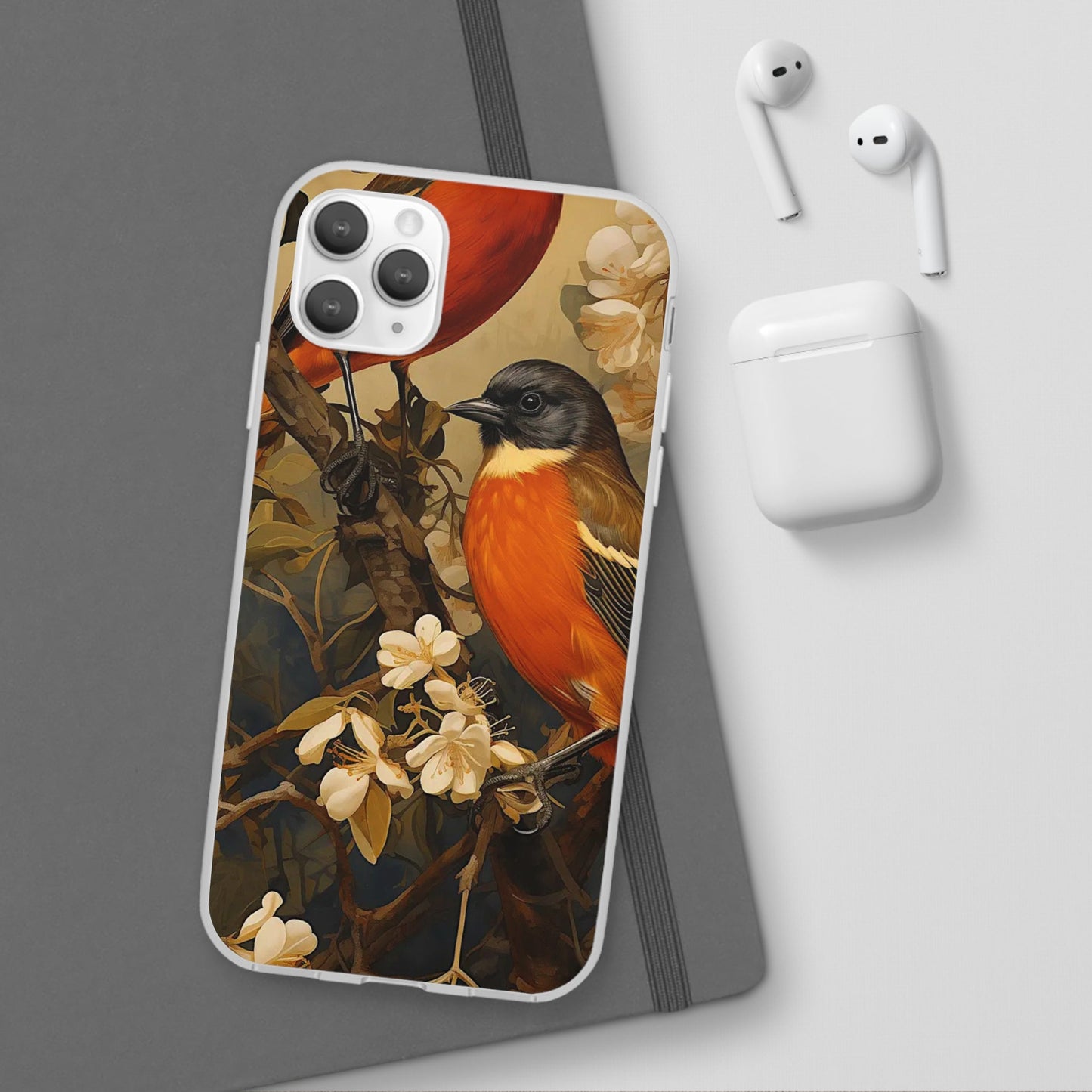 Vibrant Bird Flexi Case - Colorwink