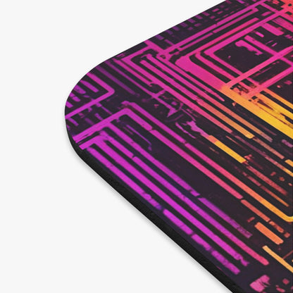 Vibrant Cyberspace Mouse Pad - Colorwink