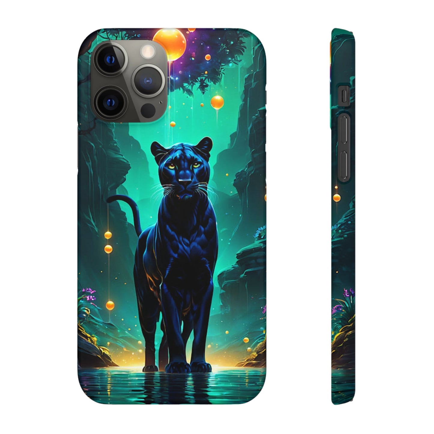 Vibrant Panther Snap Case - Colorwink