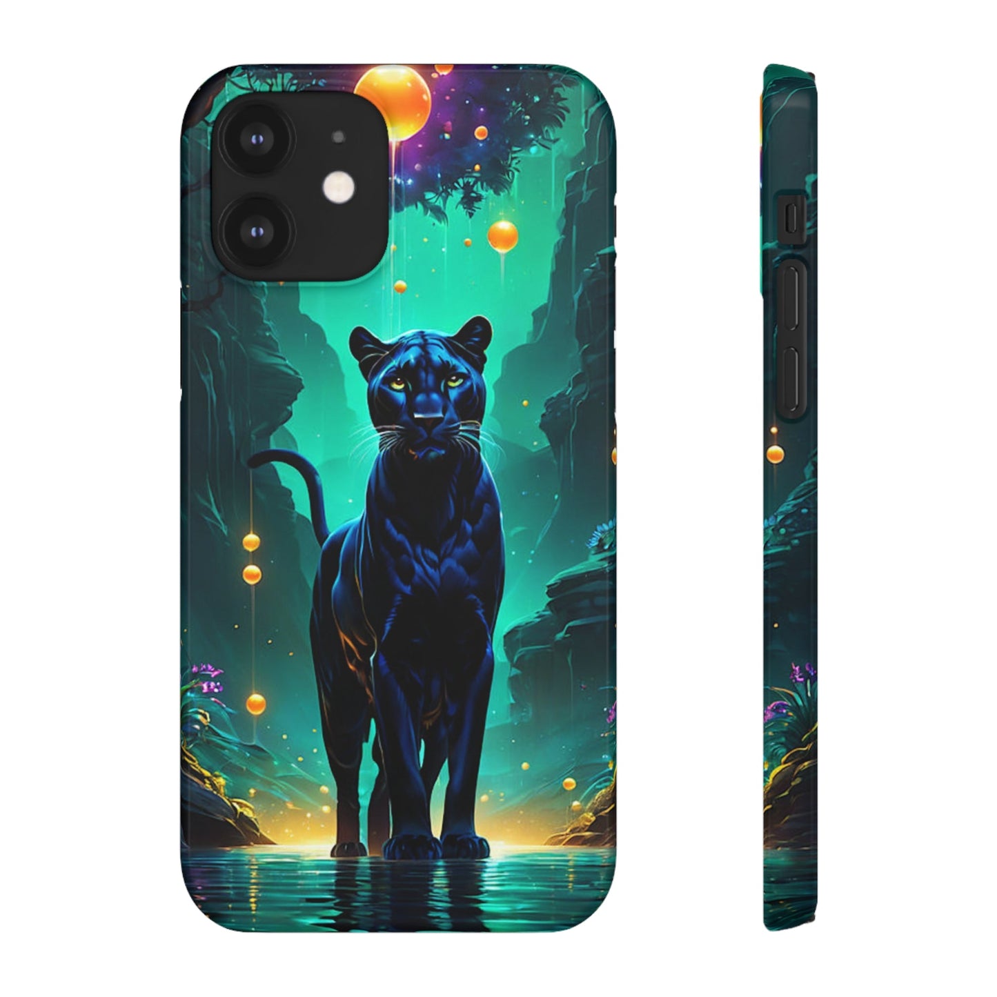 Vibrant Panther Snap Case - Colorwink