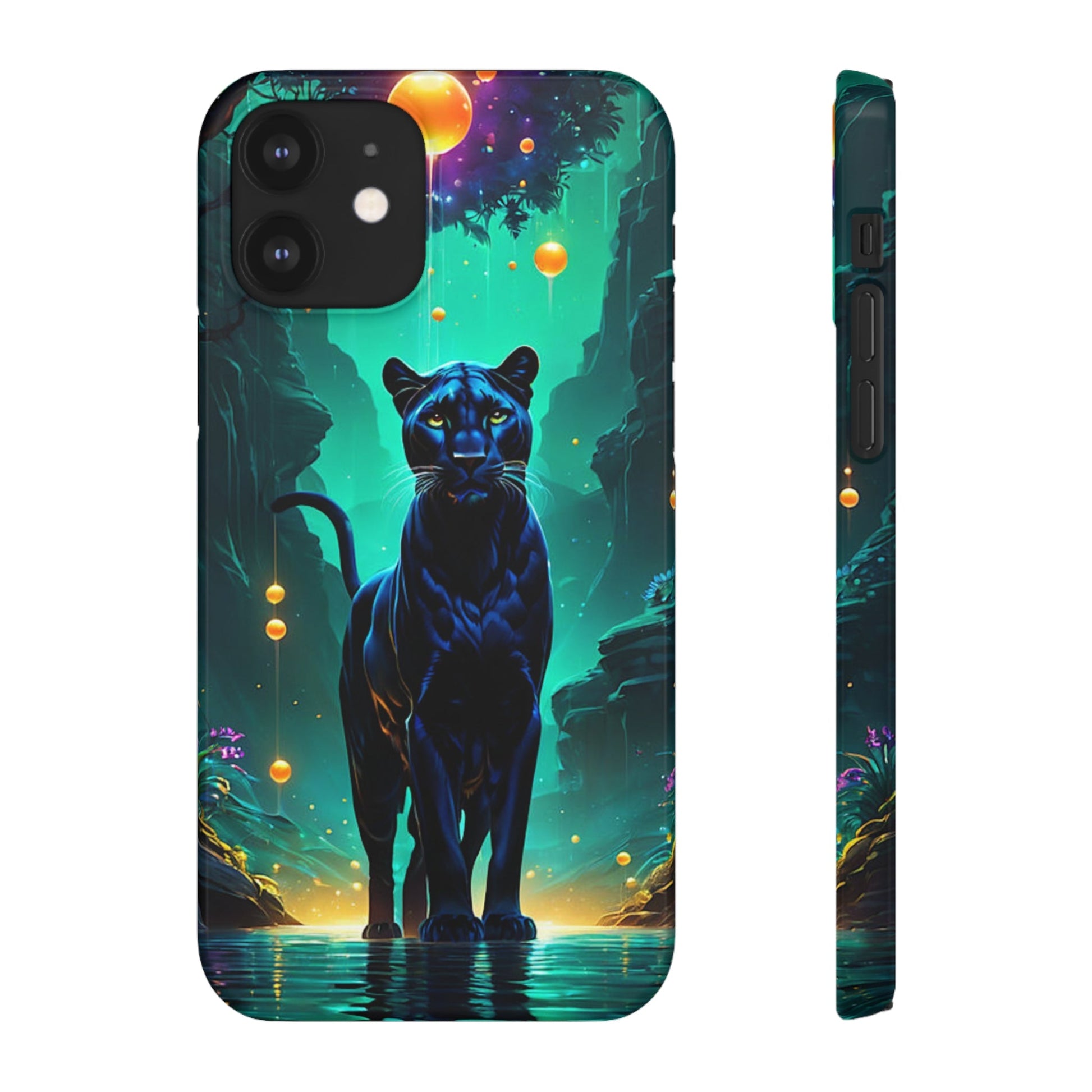 Vibrant Panther Snap Case - Colorwink