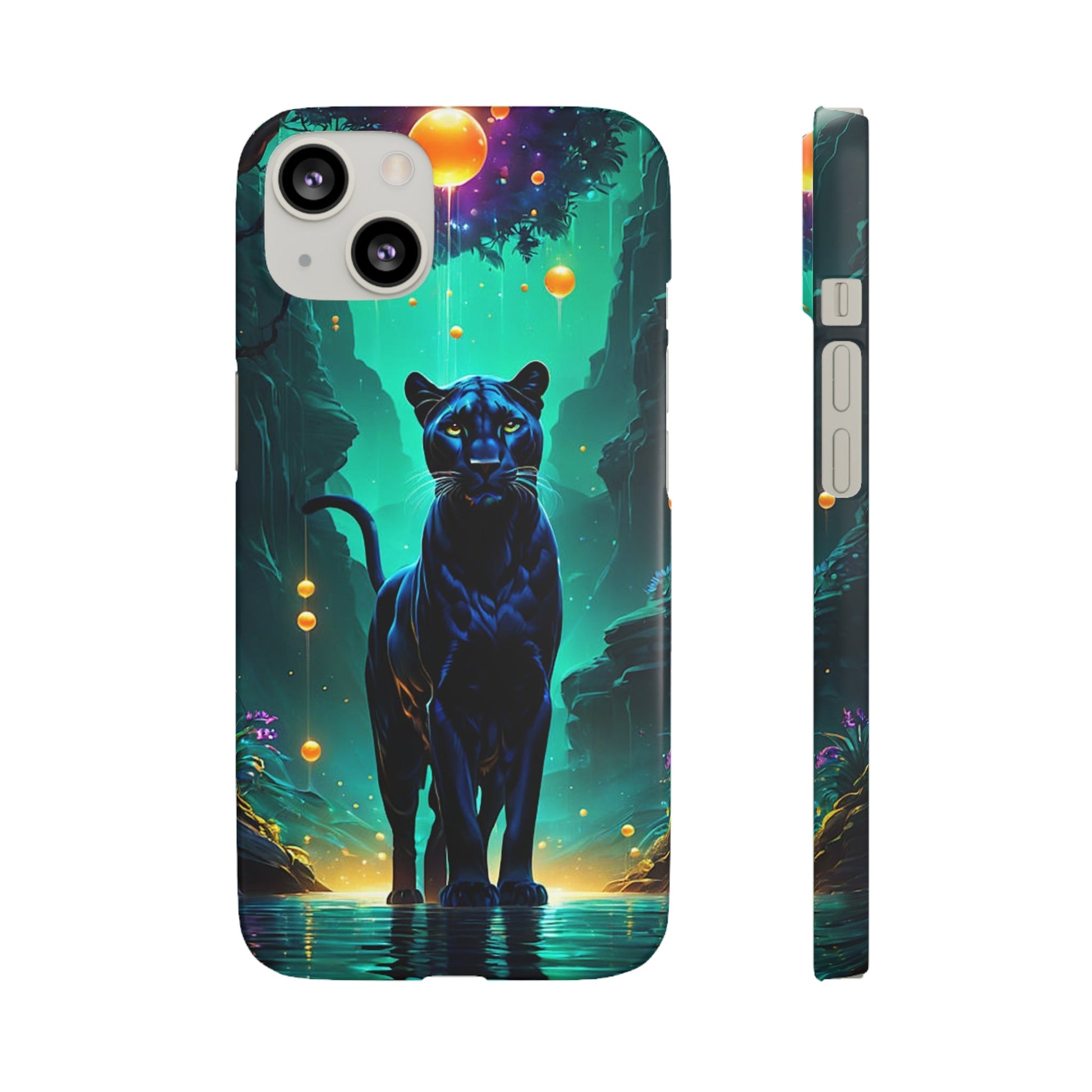 Vibrant Panther Snap Case - Colorwink