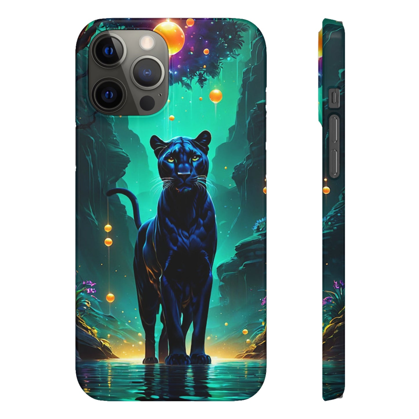 Vibrant Panther Snap Case - Colorwink