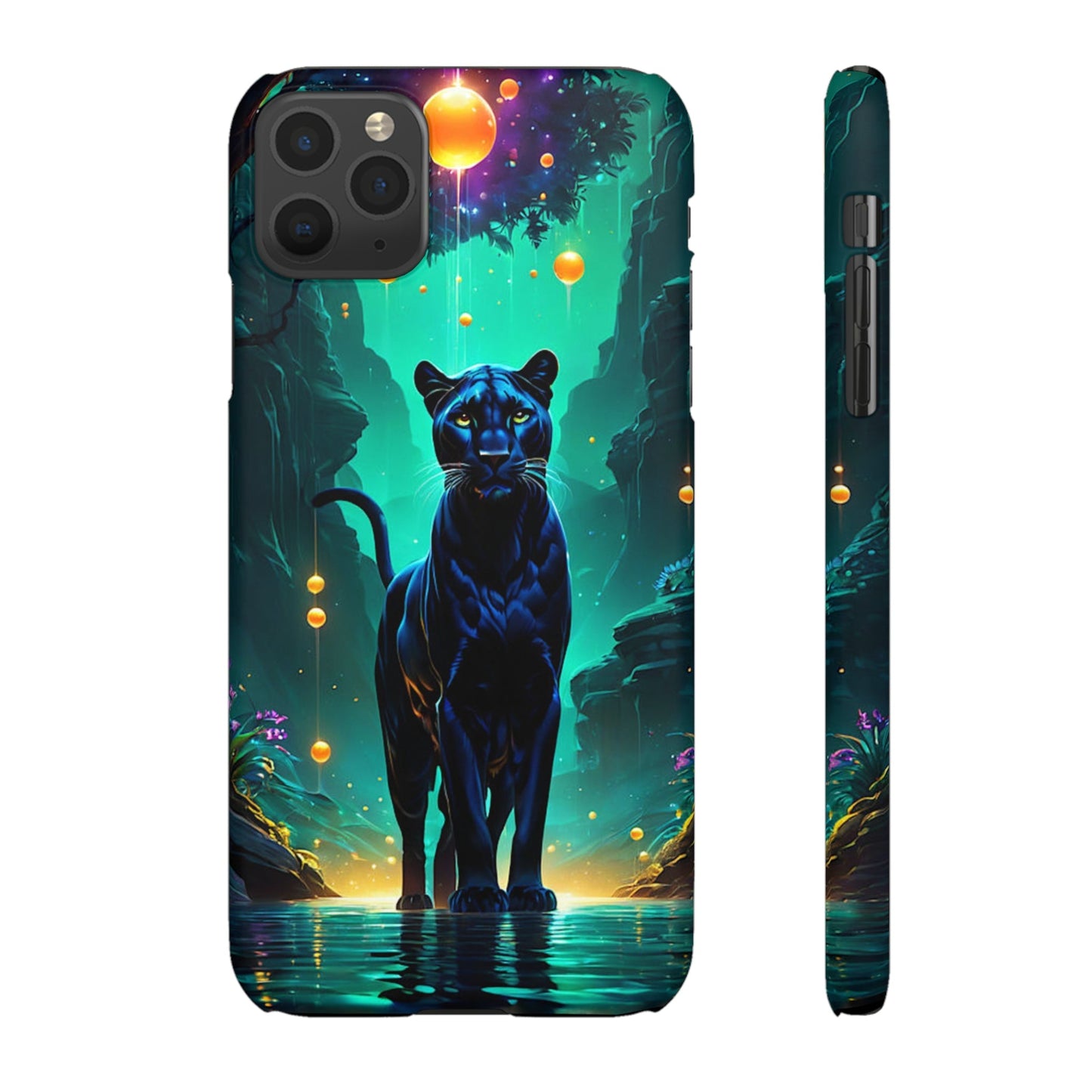 Vibrant Panther Snap Case - Colorwink