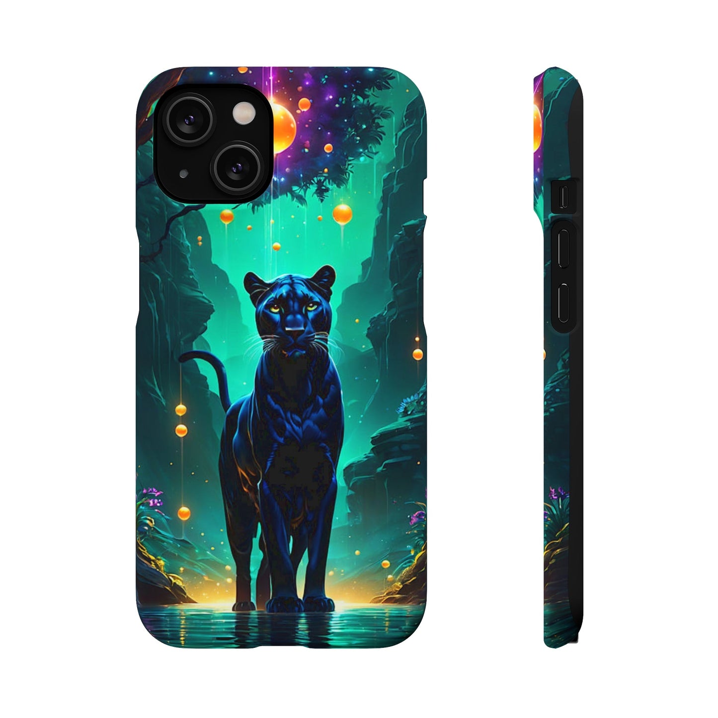 Vibrant Panther Snap Case - Colorwink