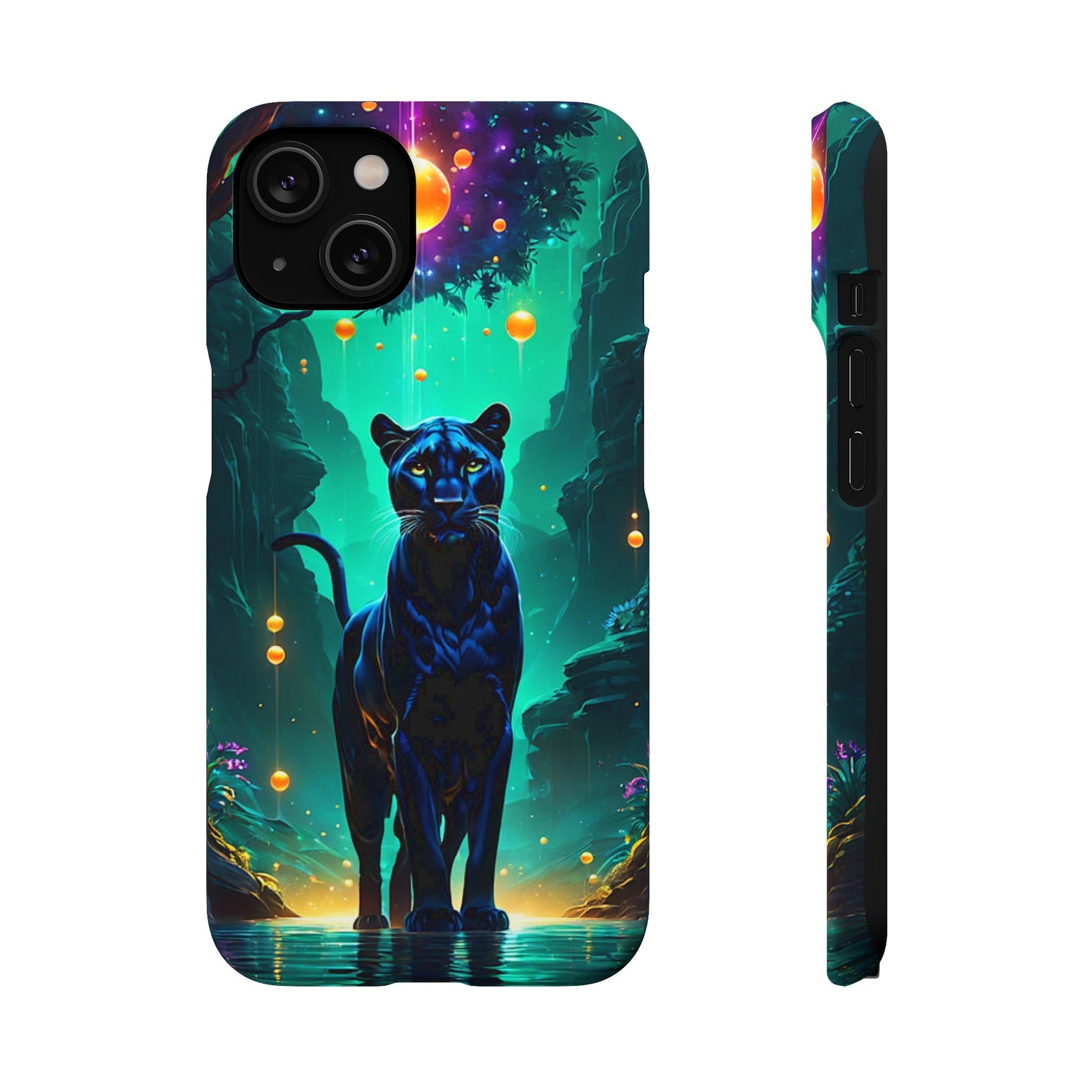 Vibrant Panther Snap Case - Colorwink