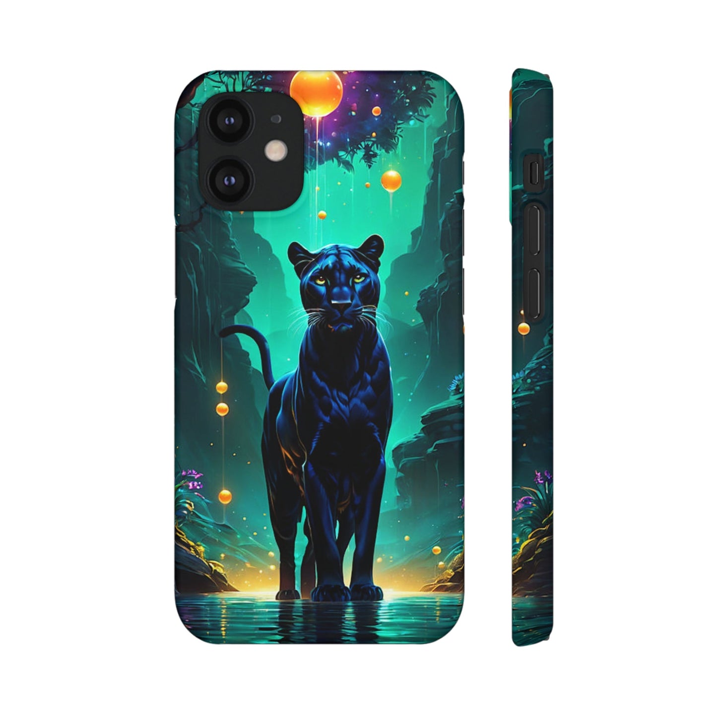 Vibrant Panther Snap Case - Colorwink