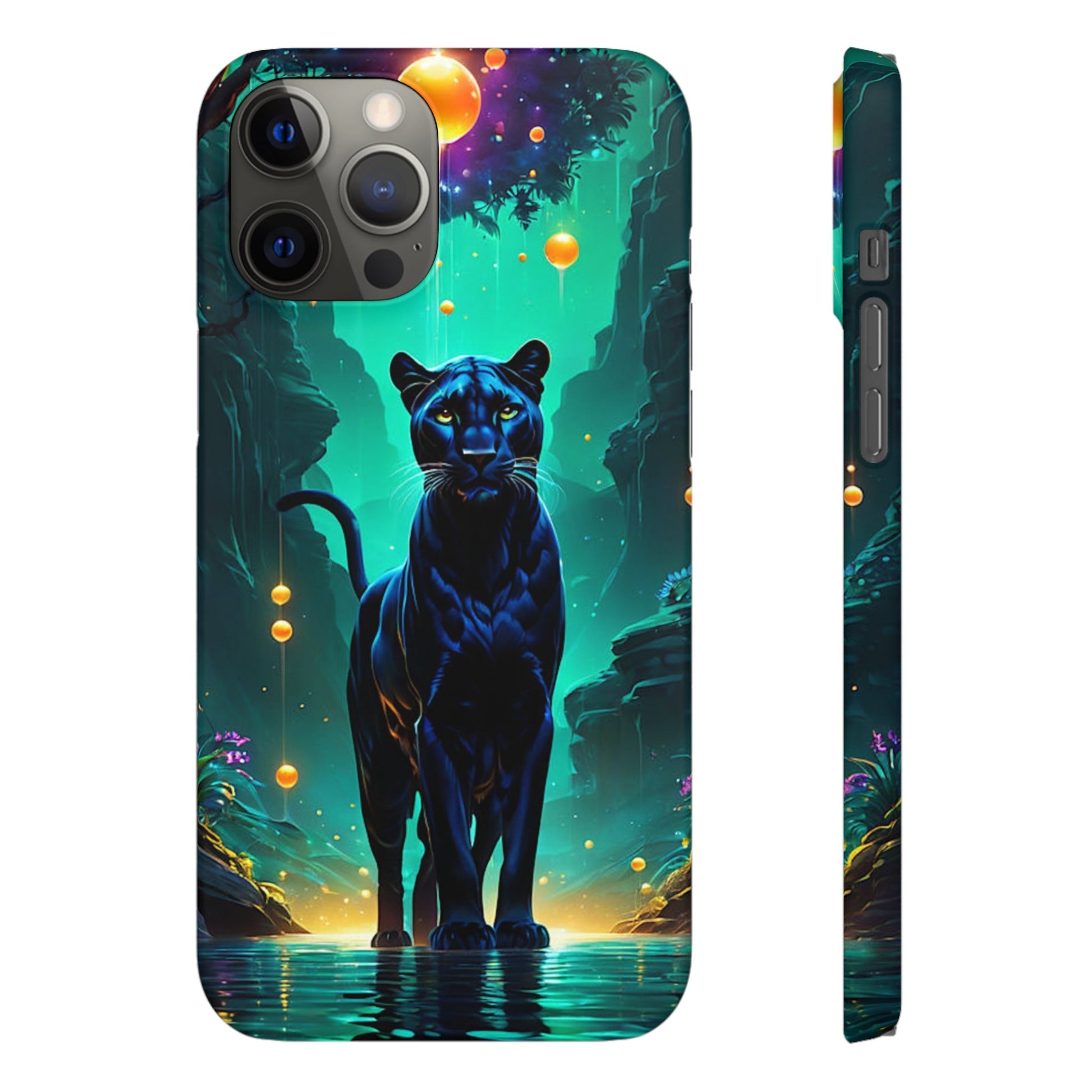 Vibrant Panther Snap Case - Colorwink