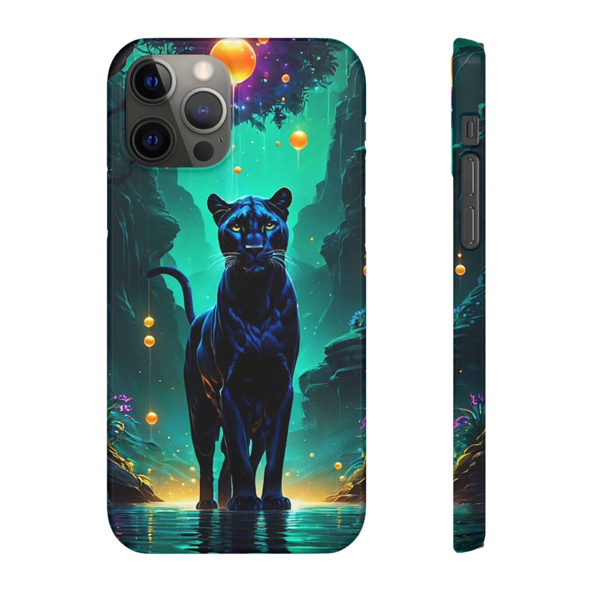 Vibrant Panther Snap Case - Colorwink