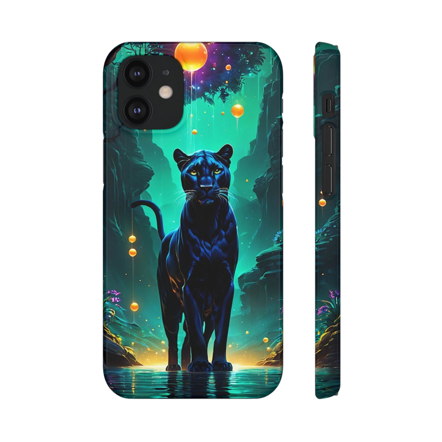 Vibrant Panther Snap Case - Colorwink