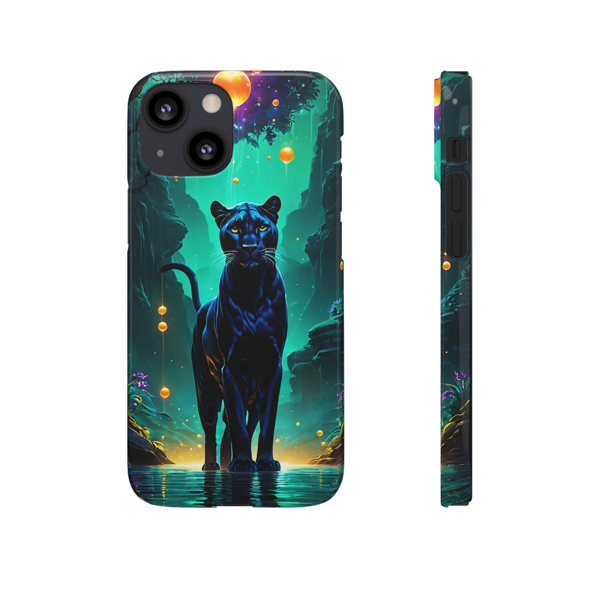 Vibrant Panther Snap Case - Colorwink