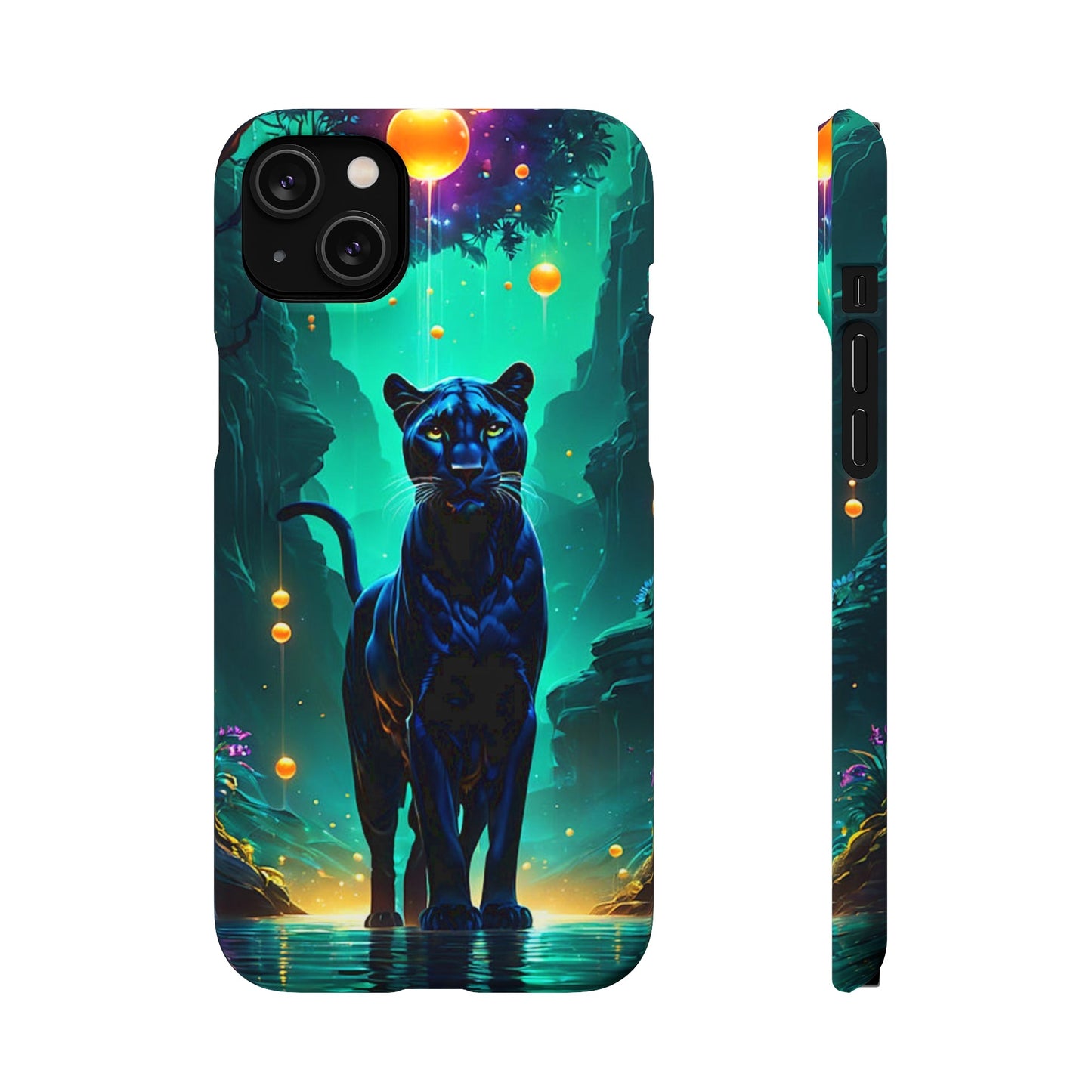 Vibrant Panther Snap Case - Colorwink