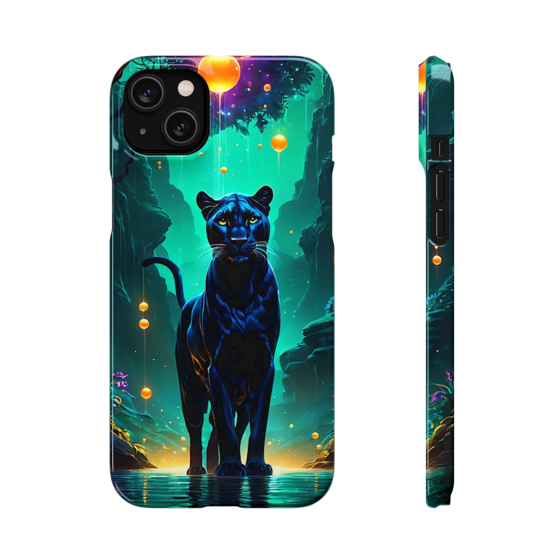 Vibrant Panther Snap Case - Colorwink