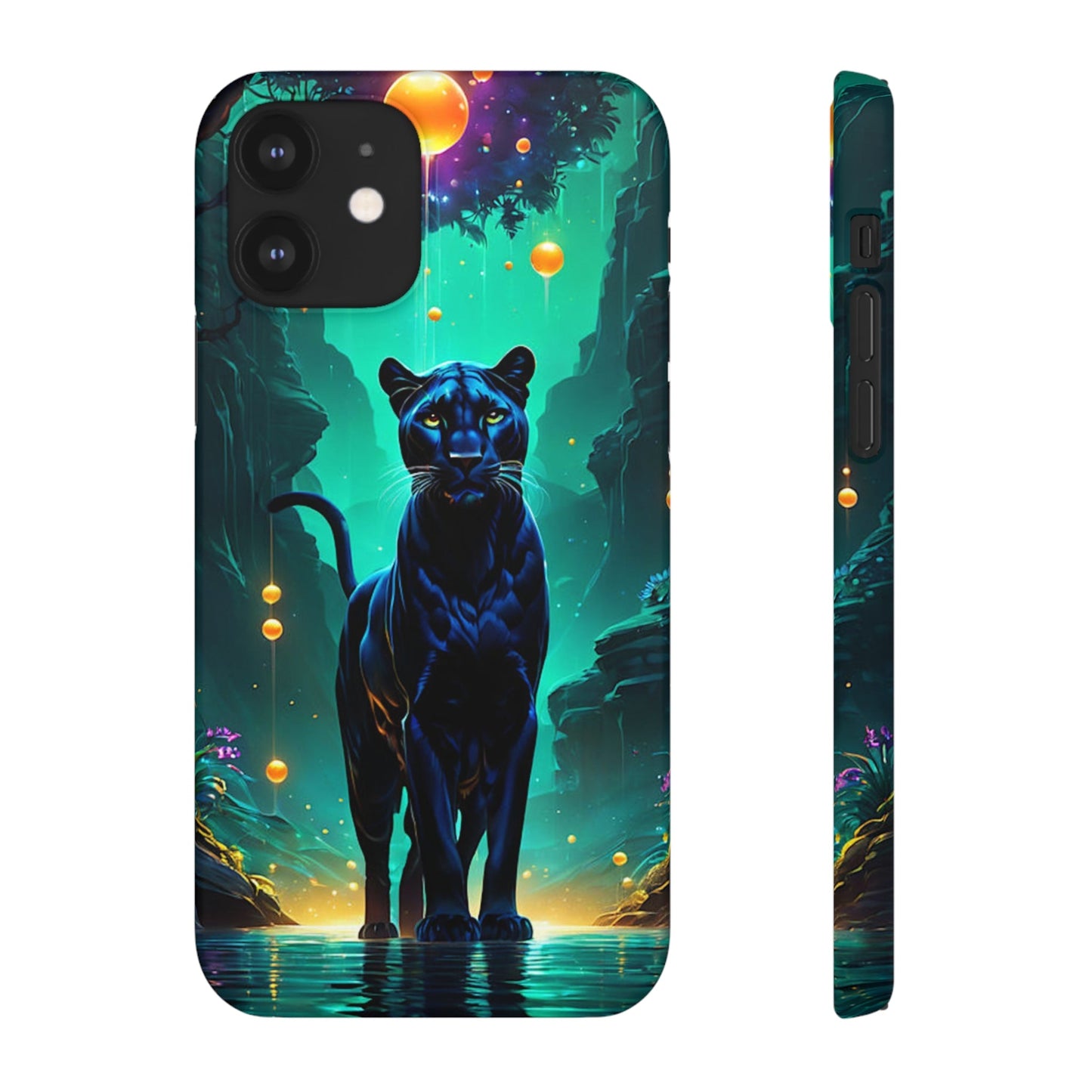 Vibrant Panther Snap Case - Colorwink