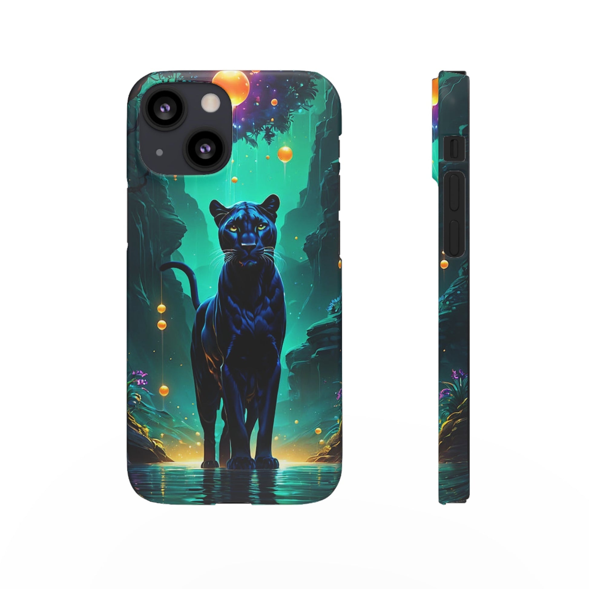 Vibrant Panther Snap Case - Colorwink