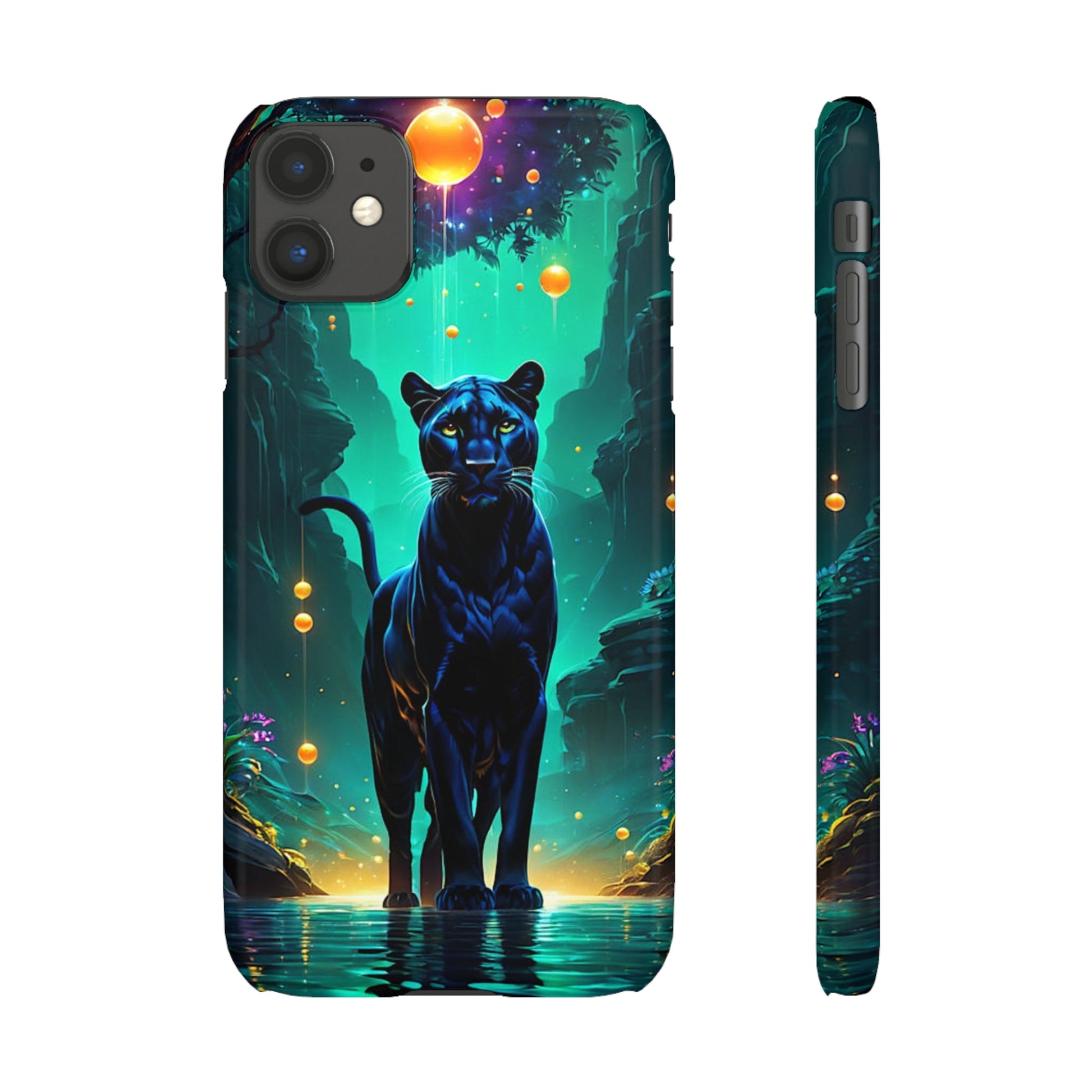 Vibrant Panther Snap Case - Colorwink