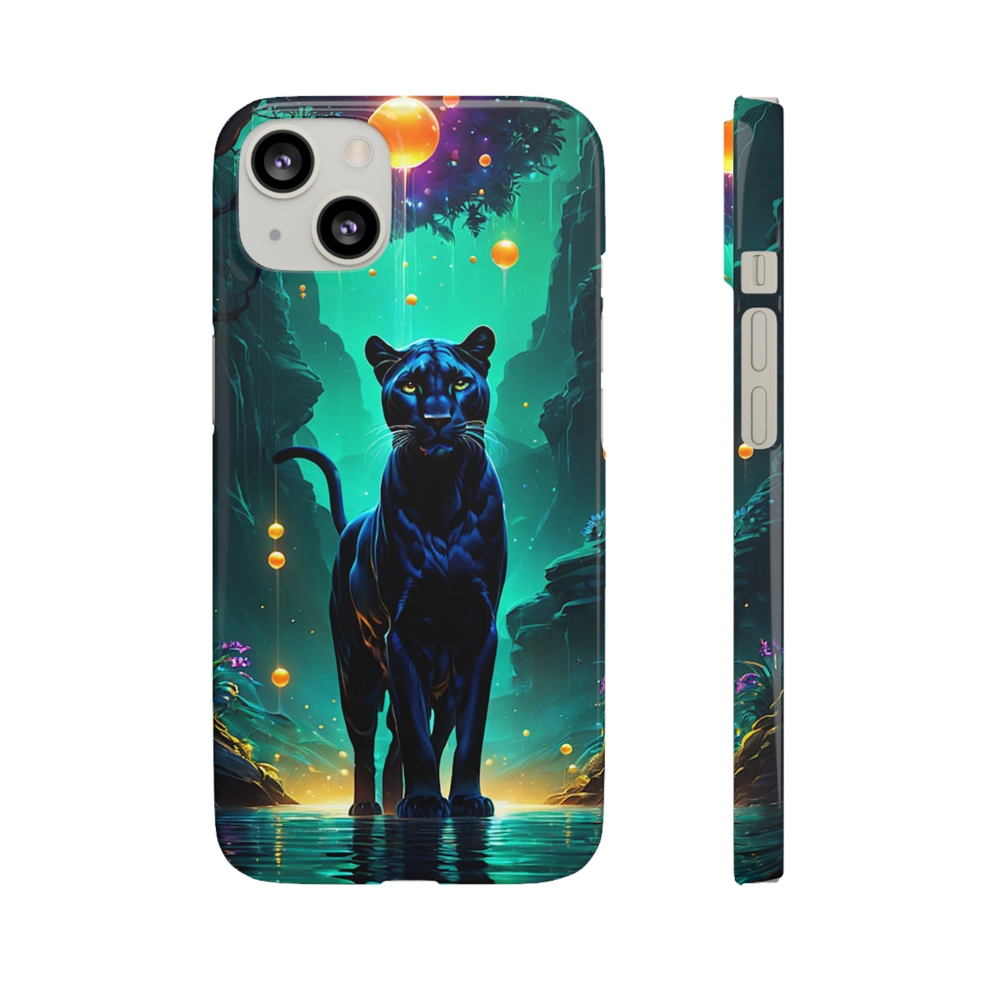 Vibrant Panther Snap Case - Colorwink