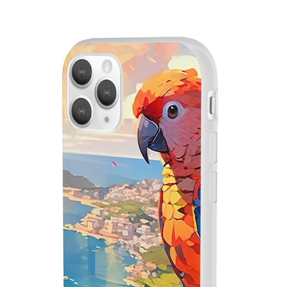 Vibrant Parrot Flexi Case - Colorwink