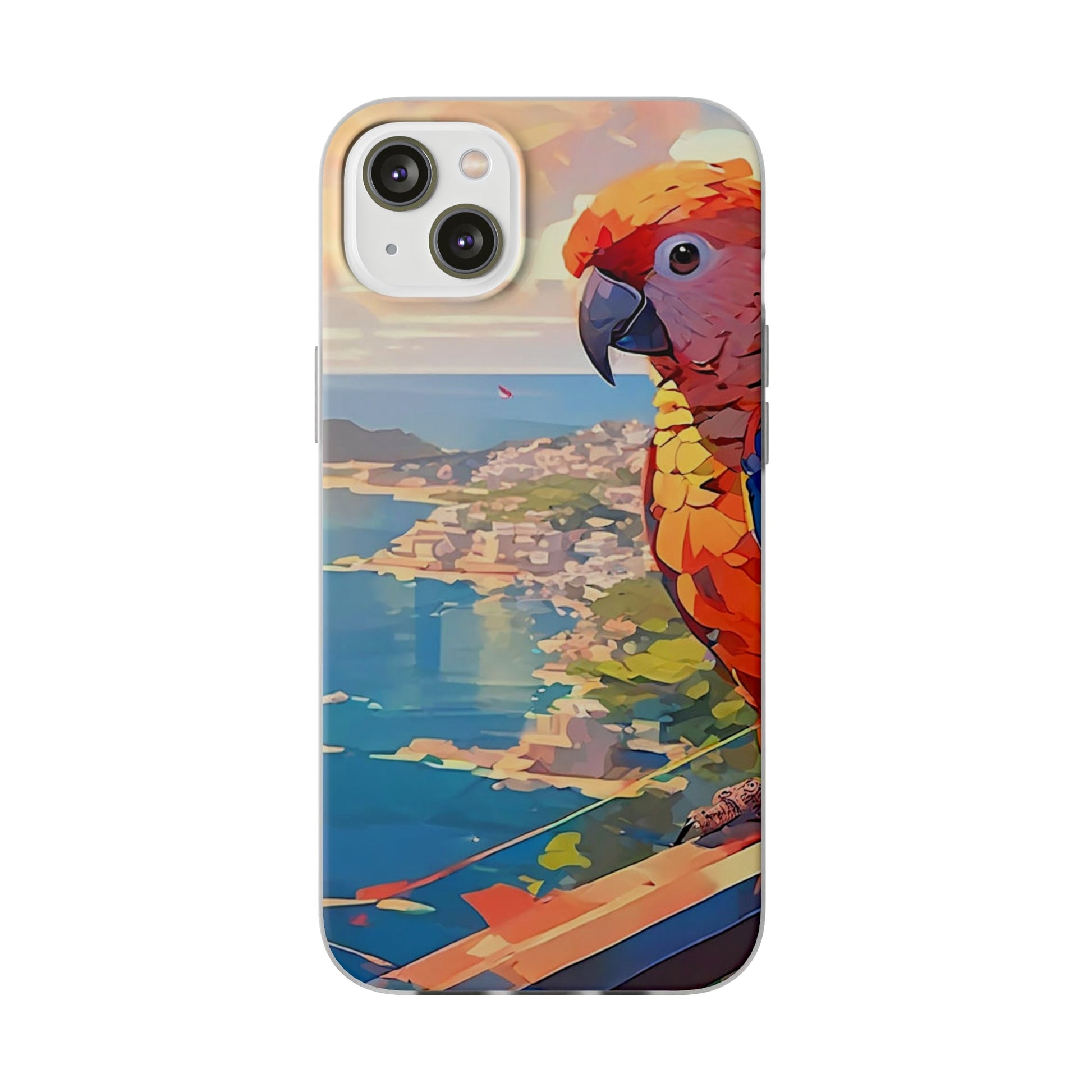 Vibrant Parrot Flexi Case - Colorwink