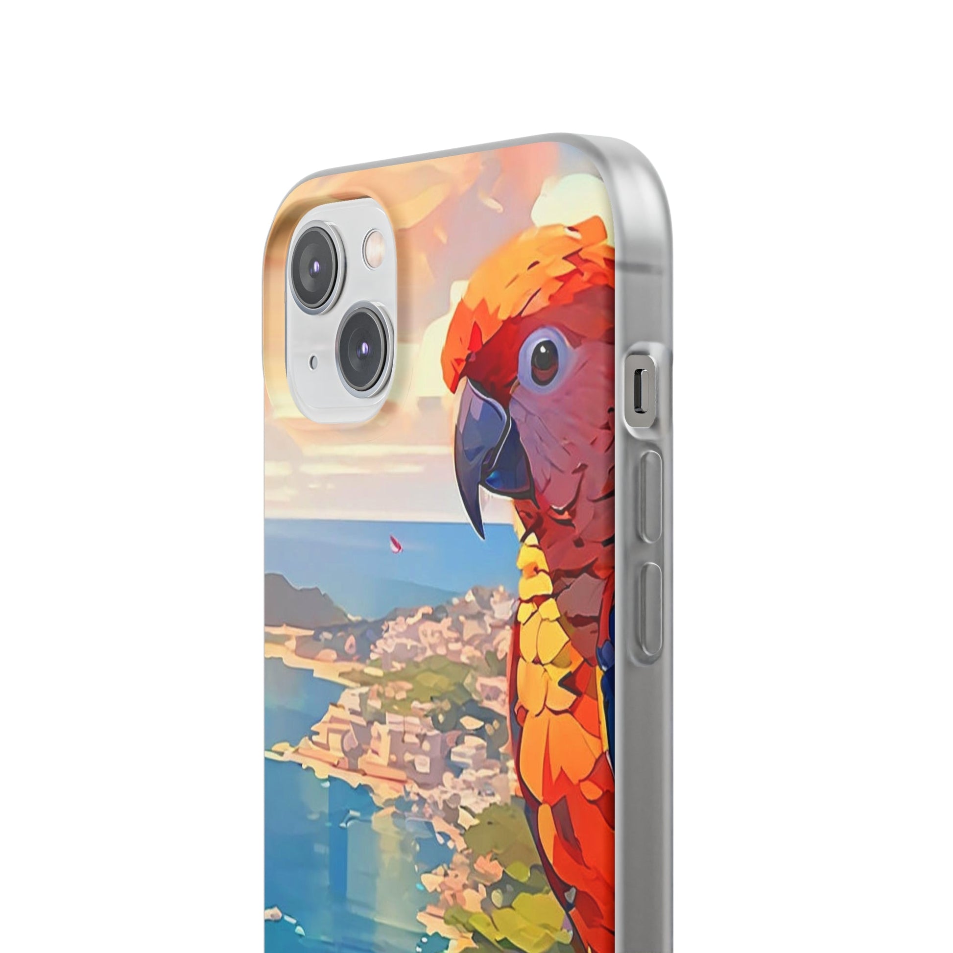 Vibrant Parrot Flexi Case - Colorwink