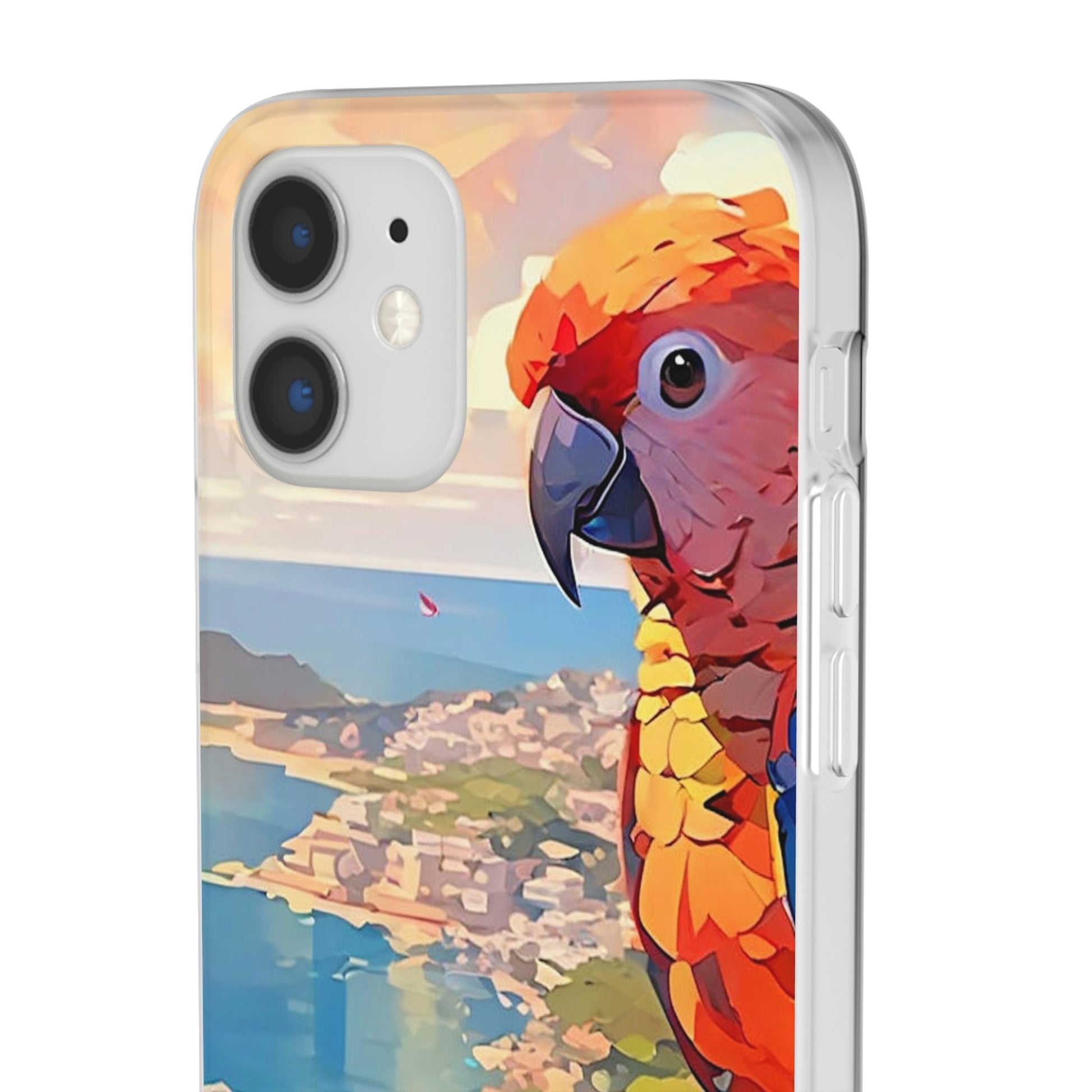 Vibrant Parrot Flexi Case - Colorwink