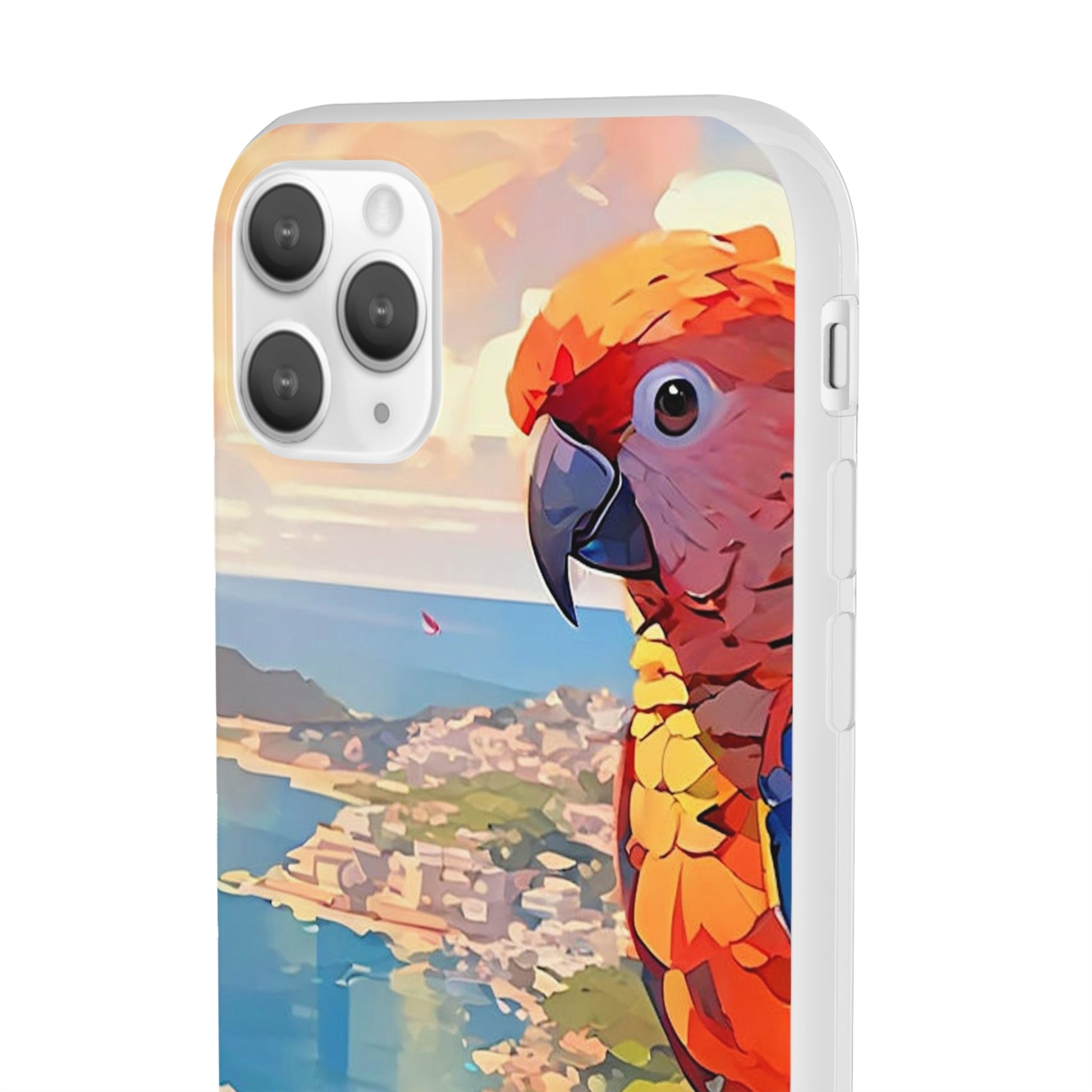 Vibrant Parrot Flexi Case - Colorwink